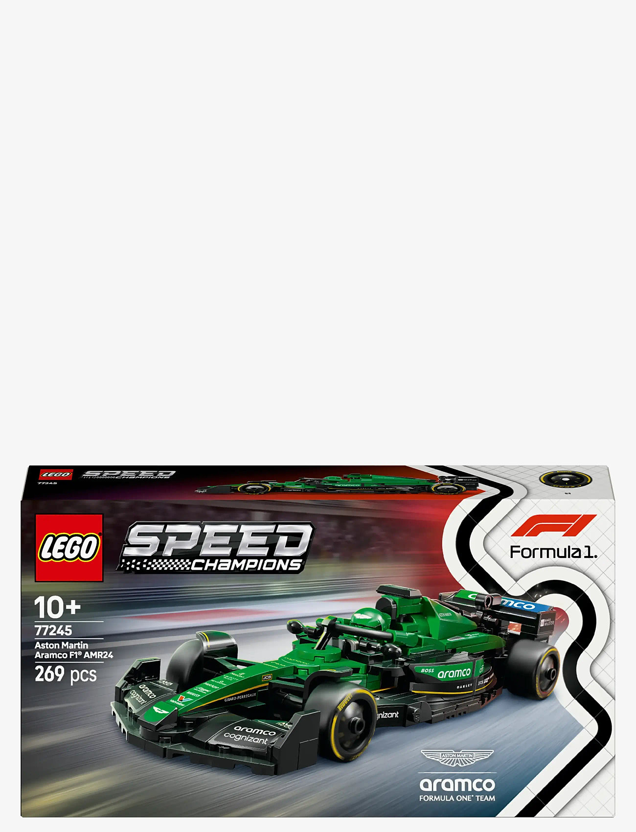 LEGO - Speed Champions Aston Martin Aramco AMR24 Race Car Vehicle Set 77245 - lego formula 1 - multi - 5