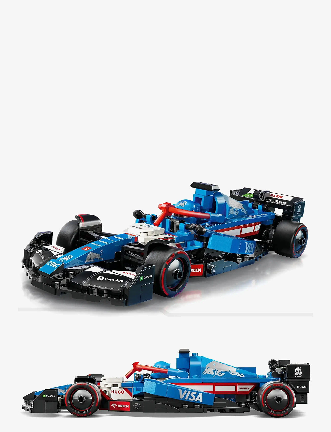 LEGO Speed Champions Visa Cash App Rb Vcarb 01 Race Car