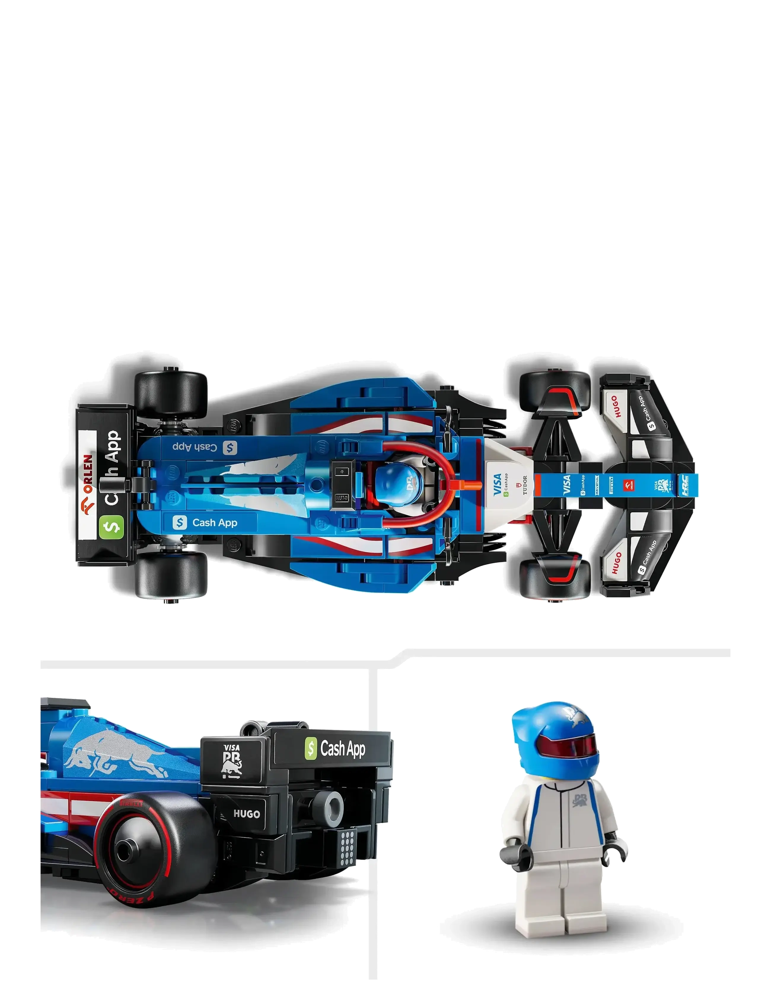 LEGO - Visa Cash App RB VCARB 01 F1®-racerbil - laveste priser - multi - 4