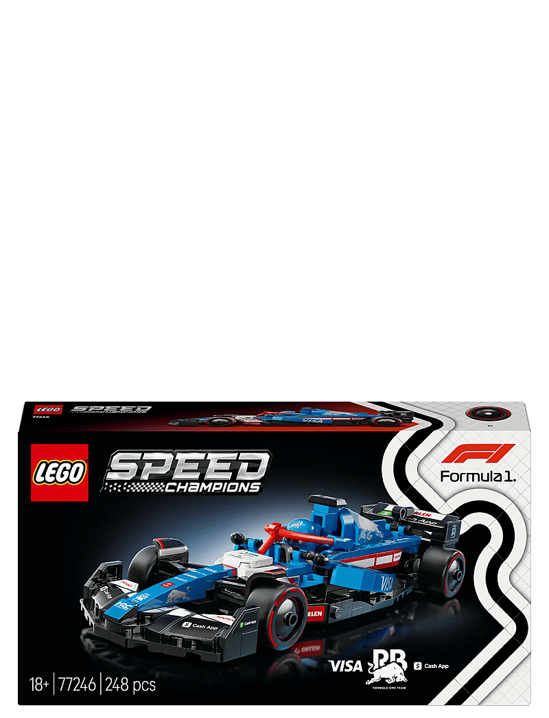 LEGO - Speed Champions Visa Cash App RB VCARB 01 Race Car Vehicle Kit 77246 - lego adults welcome - multi - 5