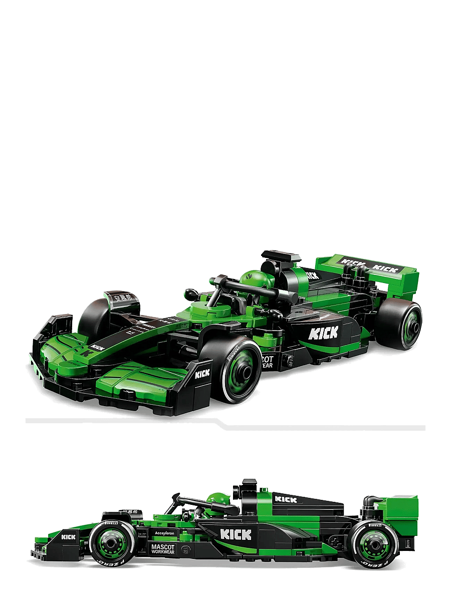 LEGO - Speed Champions KICK Sauber Team C44 Race Car Toy Vehicle 77247 - multi - 3