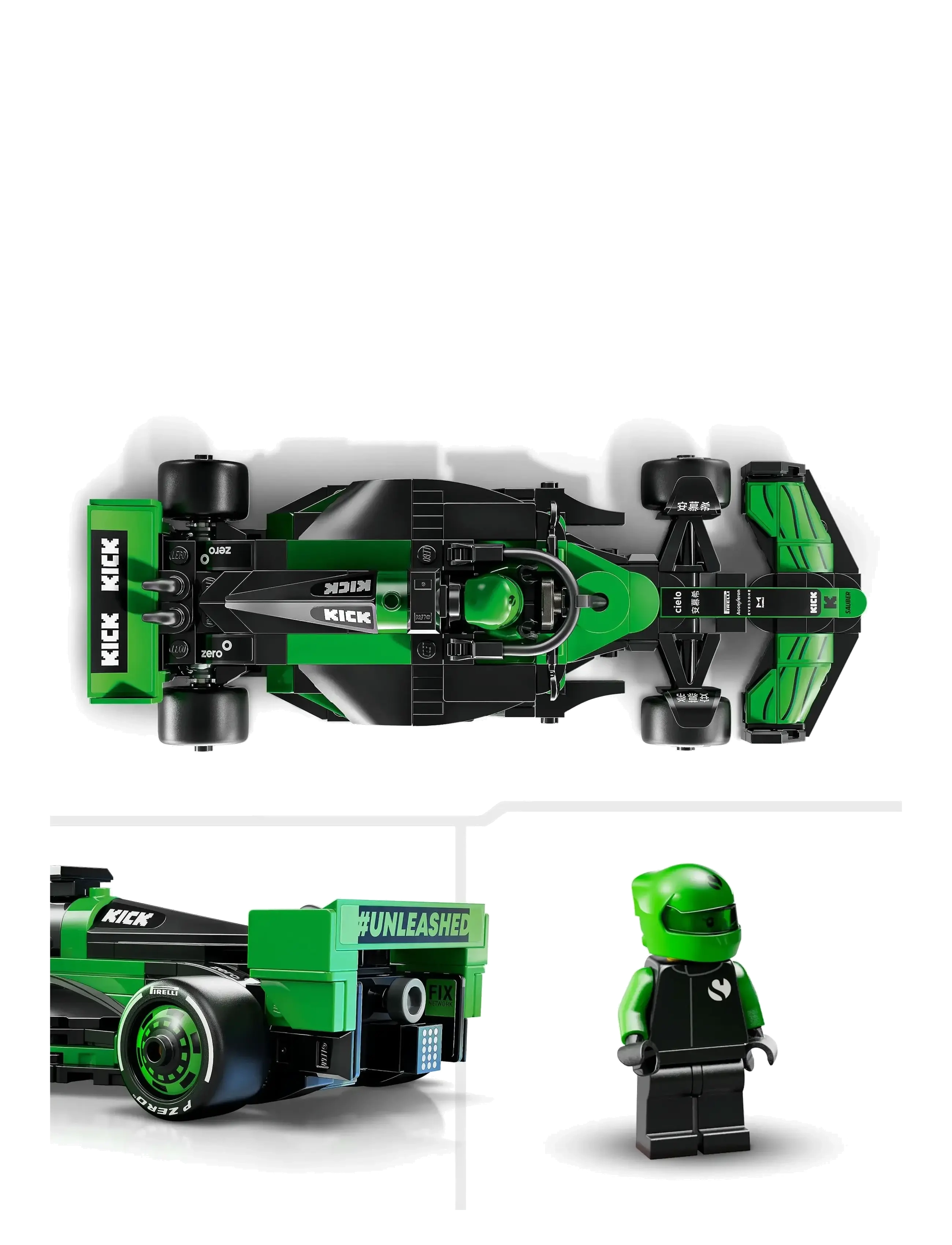 LEGO - KICK Sauber F1® Team C44-racerbil - multi - 4
