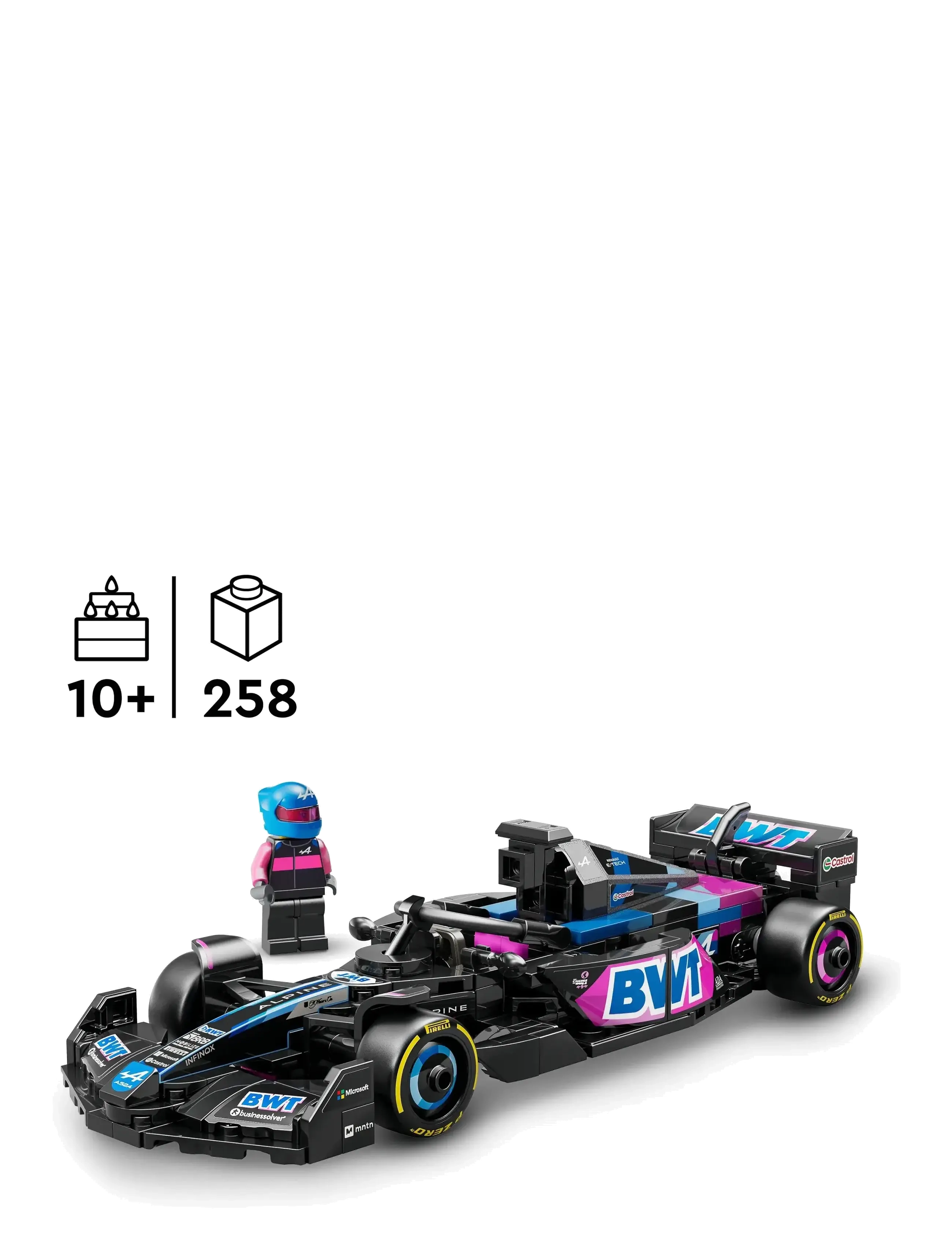 LEGO - BWT Alpine F1® Team A524-racerbil - laveste priser - multi - 1