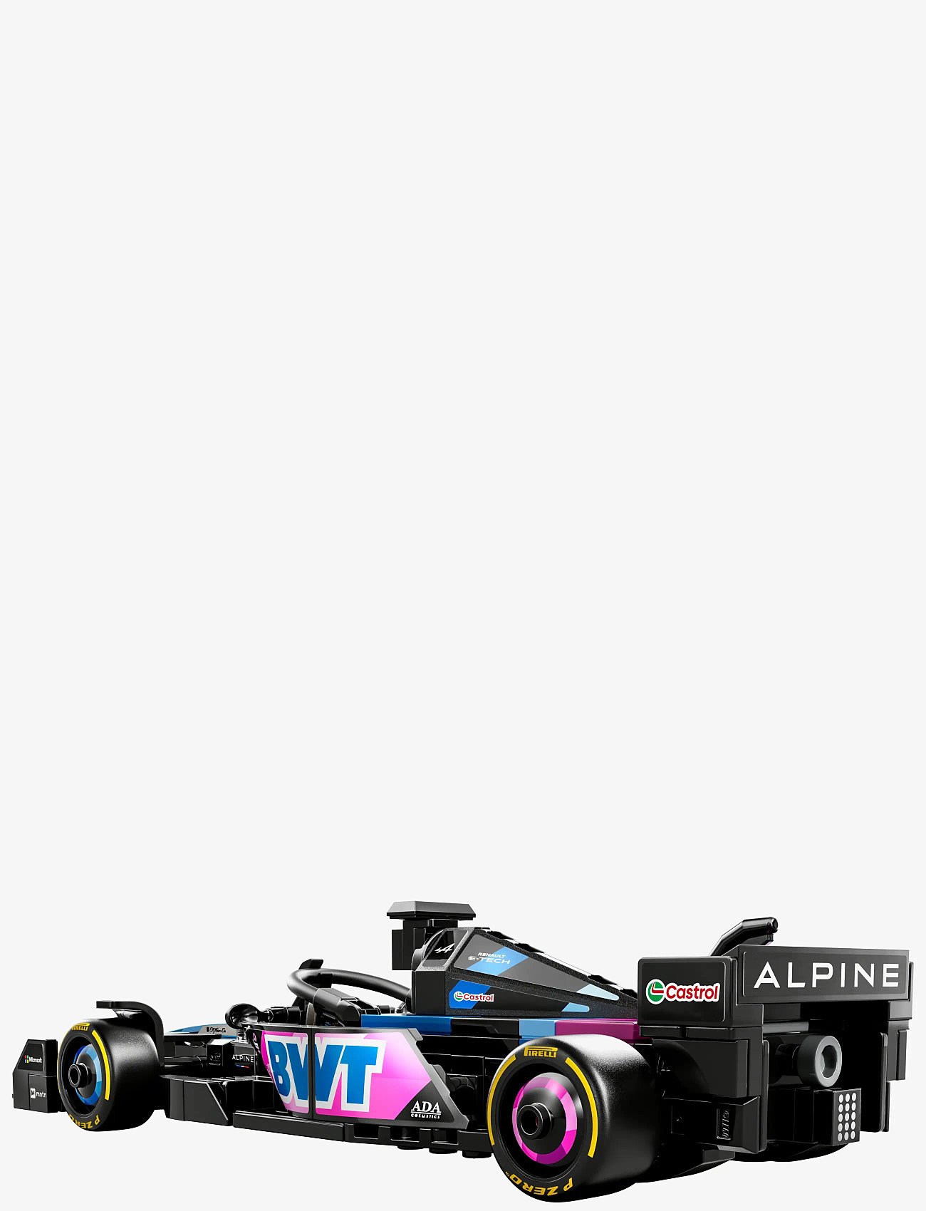 LEGO - Speed Champions BWT Alpine Team A524 Race Car Toy Vehicle 77248 - lego formula 1 - multi - 2