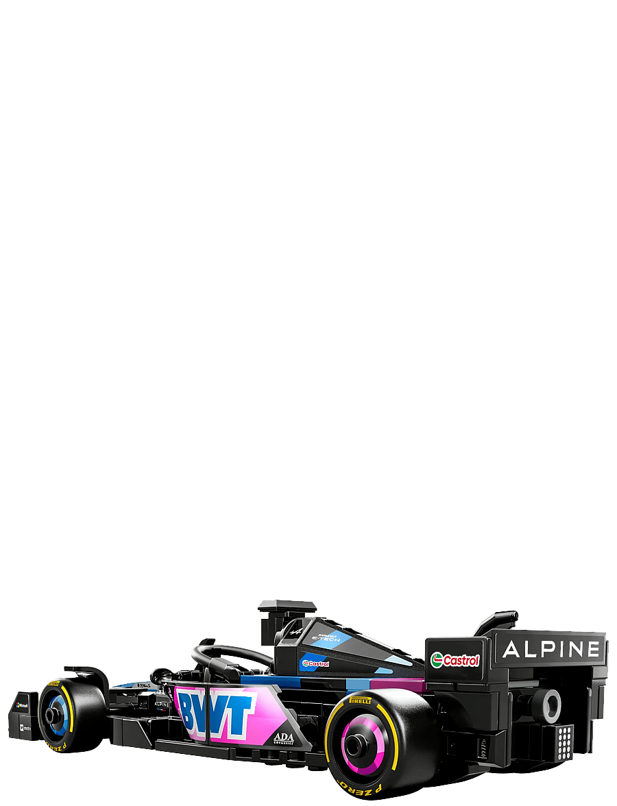 LEGO - Speed Champions BWT Alpine Team A524 Race Car Toy Vehicle 77248 - madalaimad hinnad - multi - 2