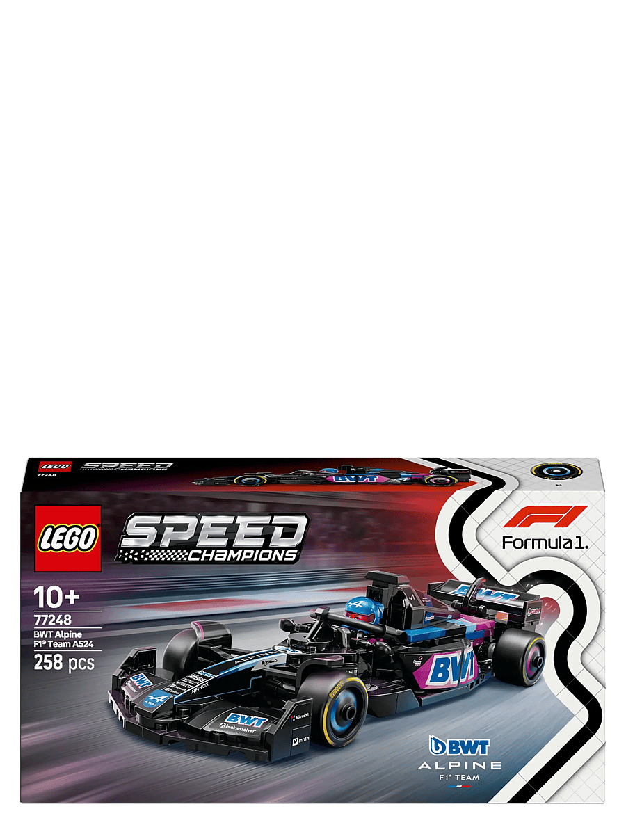 LEGO - Speed Champions BWT Alpine Team A524 Race Car Toy Vehicle 77248 - madalaimad hinnad - multi - 5
