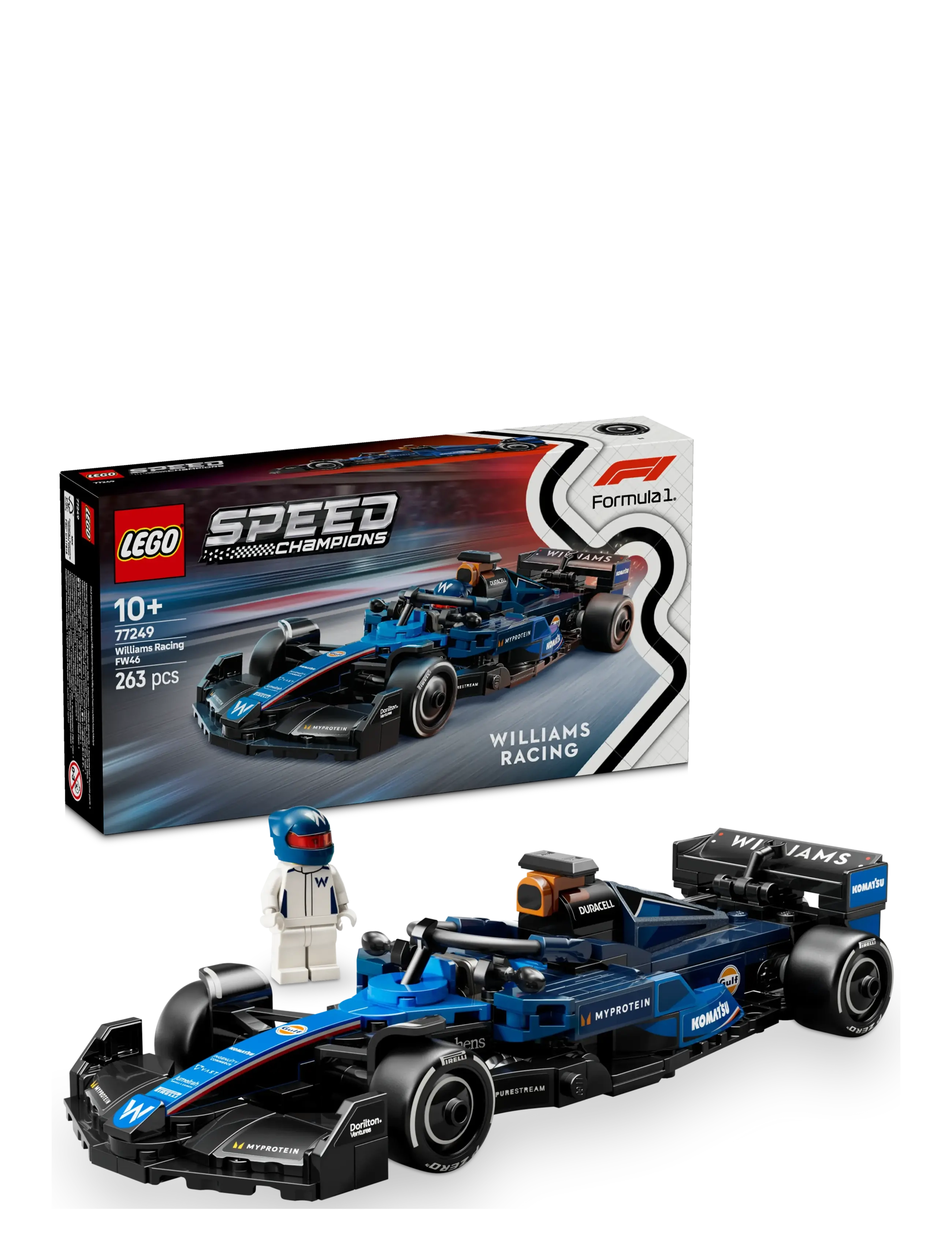 LEGO Williams Racing FW46 F1® racerbil - LEGO Formula 1 - MULTI / multi