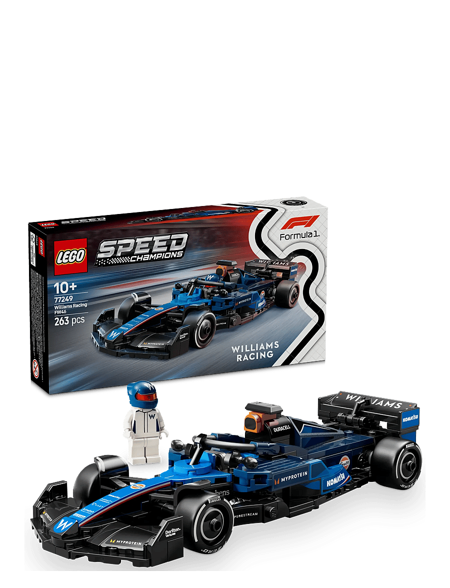 LEGO - Speed Champions Williams Racing FW46 Race Car Vehicle Set 77249 - madalaimad hinnad - multi - 0
