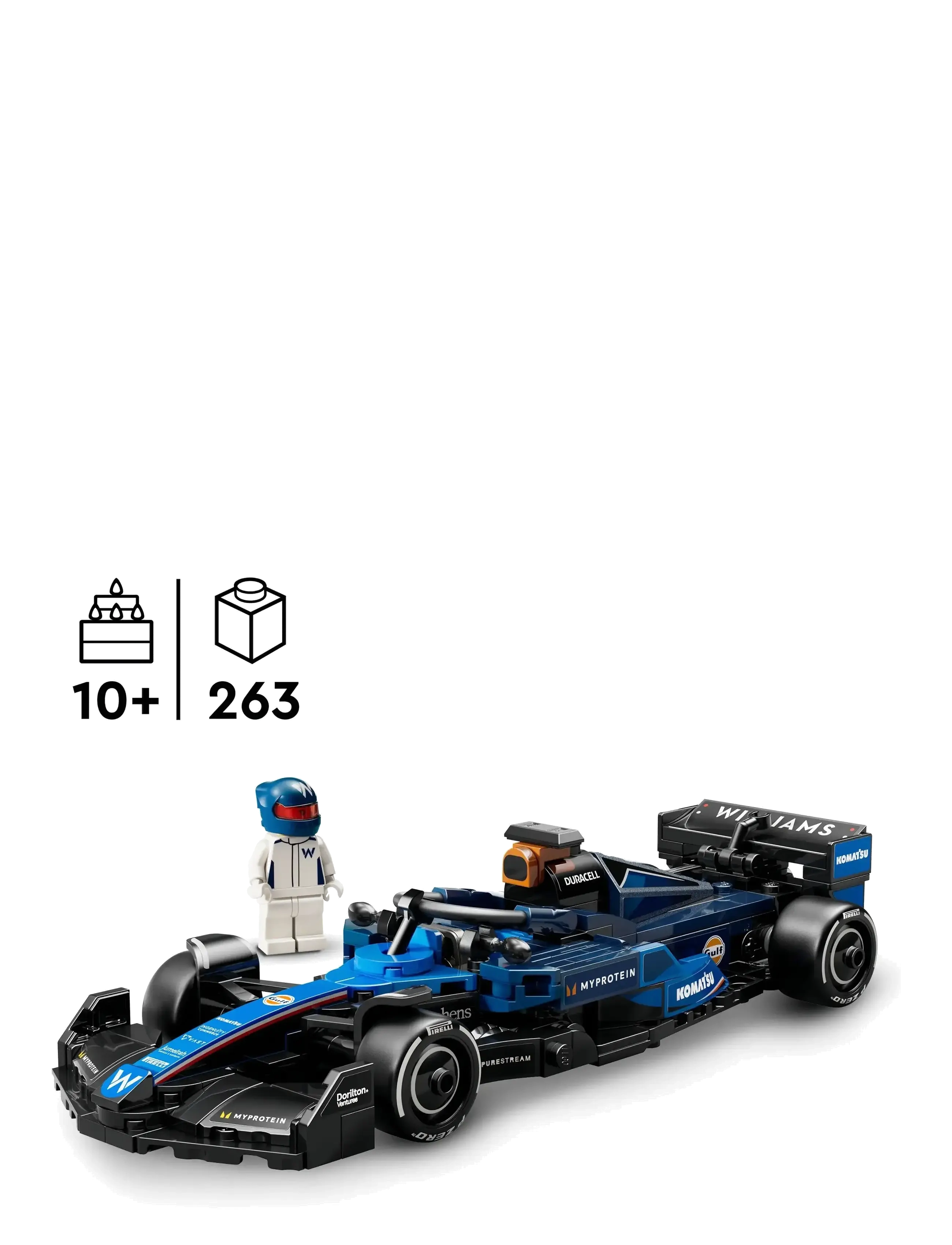 LEGO - Speed Champions Williams Racing FW46 Race Car Vehicle Set 77249 - die niedrigsten preise - multi - 1