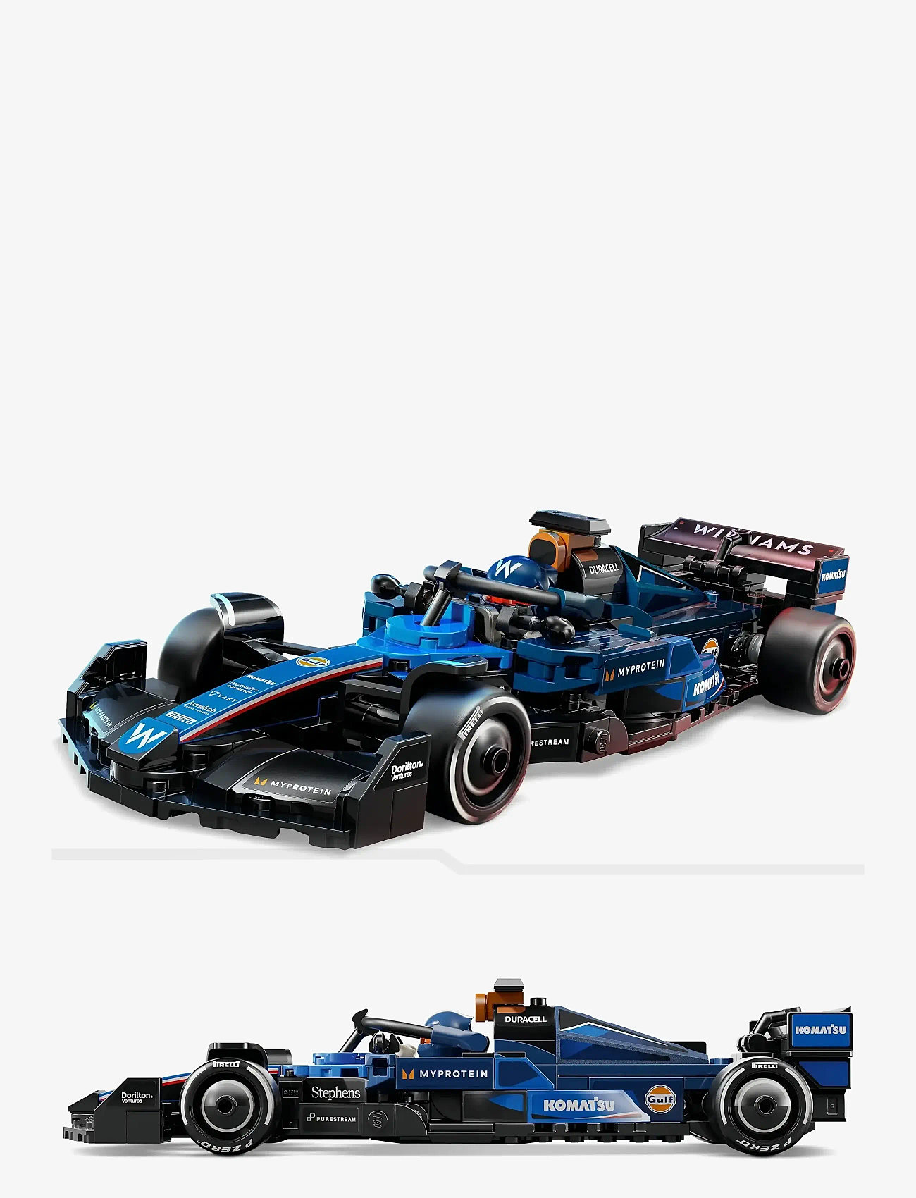 LEGO - Speed Champions Williams Racing FW46 Race Car Vehicle Set 77249 - lego formula 1 - multi - 3