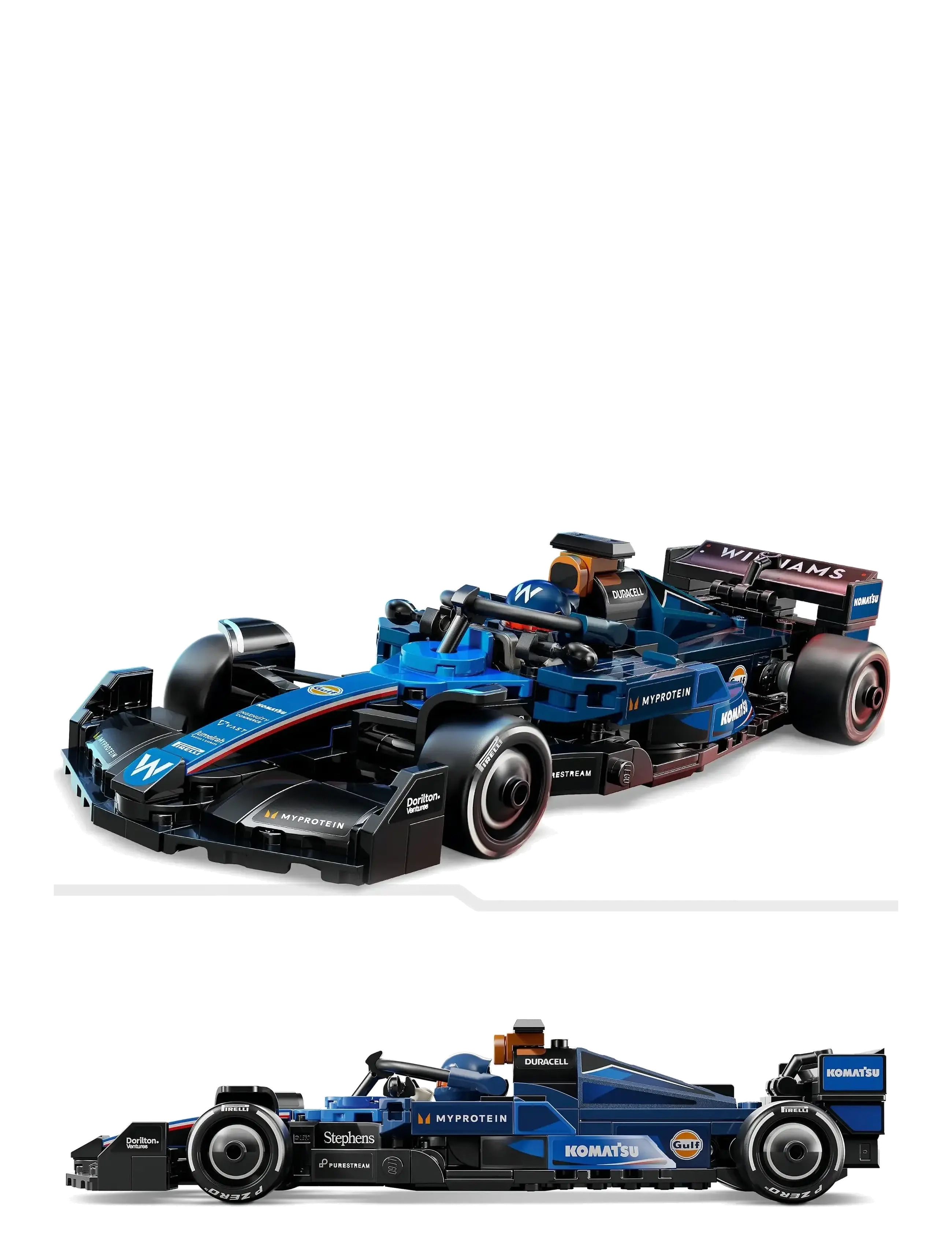 LEGO - Speed Champions Williams Racing FW46 Race Car Vehicle Set 77249 - die niedrigsten preise - multi - 3