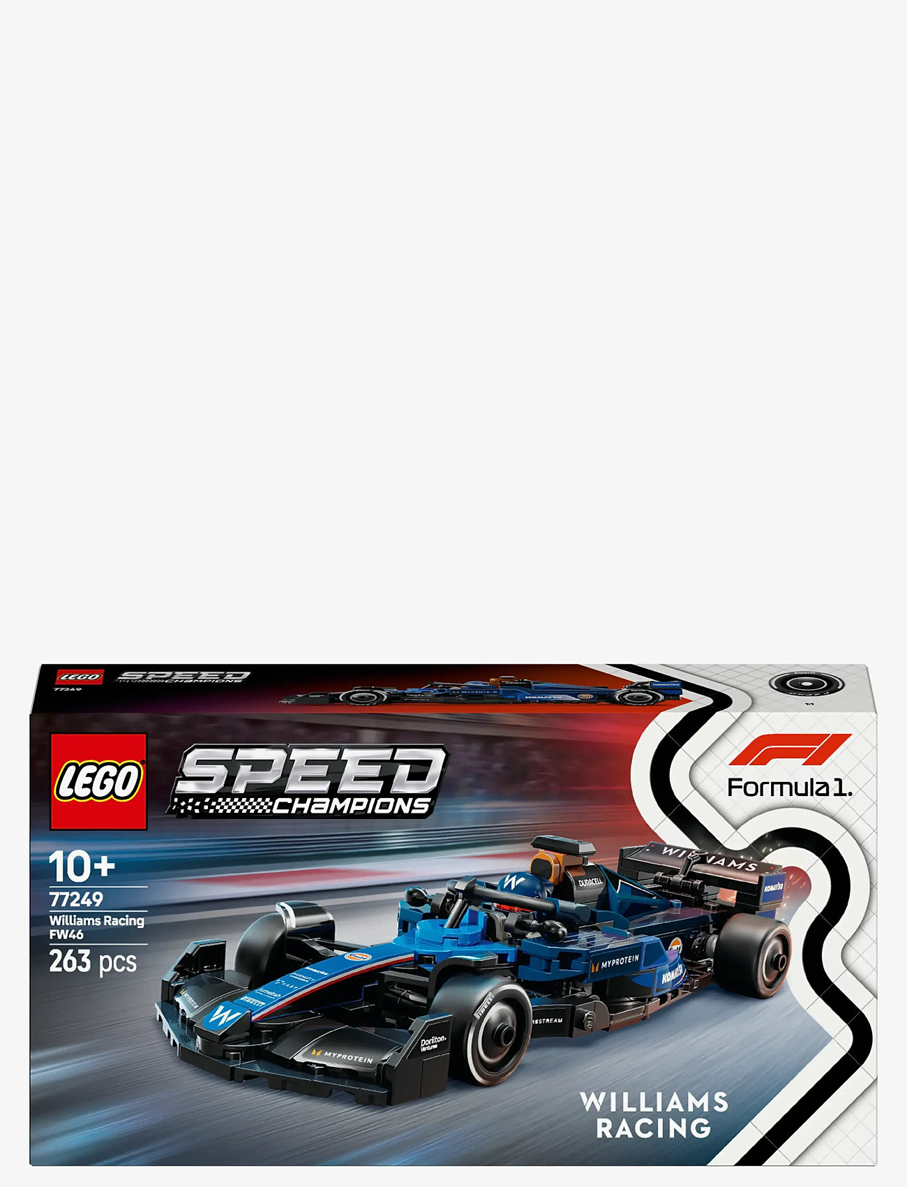 LEGO - Speed Champions Williams Racing FW46 Race Car Vehicle Set 77249 - lego formula 1 - multi - 5