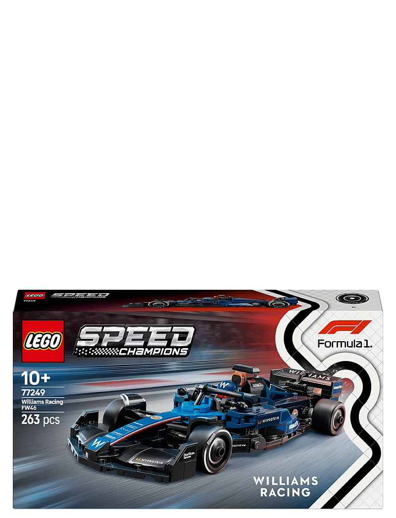 LEGO - Speed Champions Williams Racing FW46 Race Car Vehicle Set 77249 - lego formula 1 - multi - 5