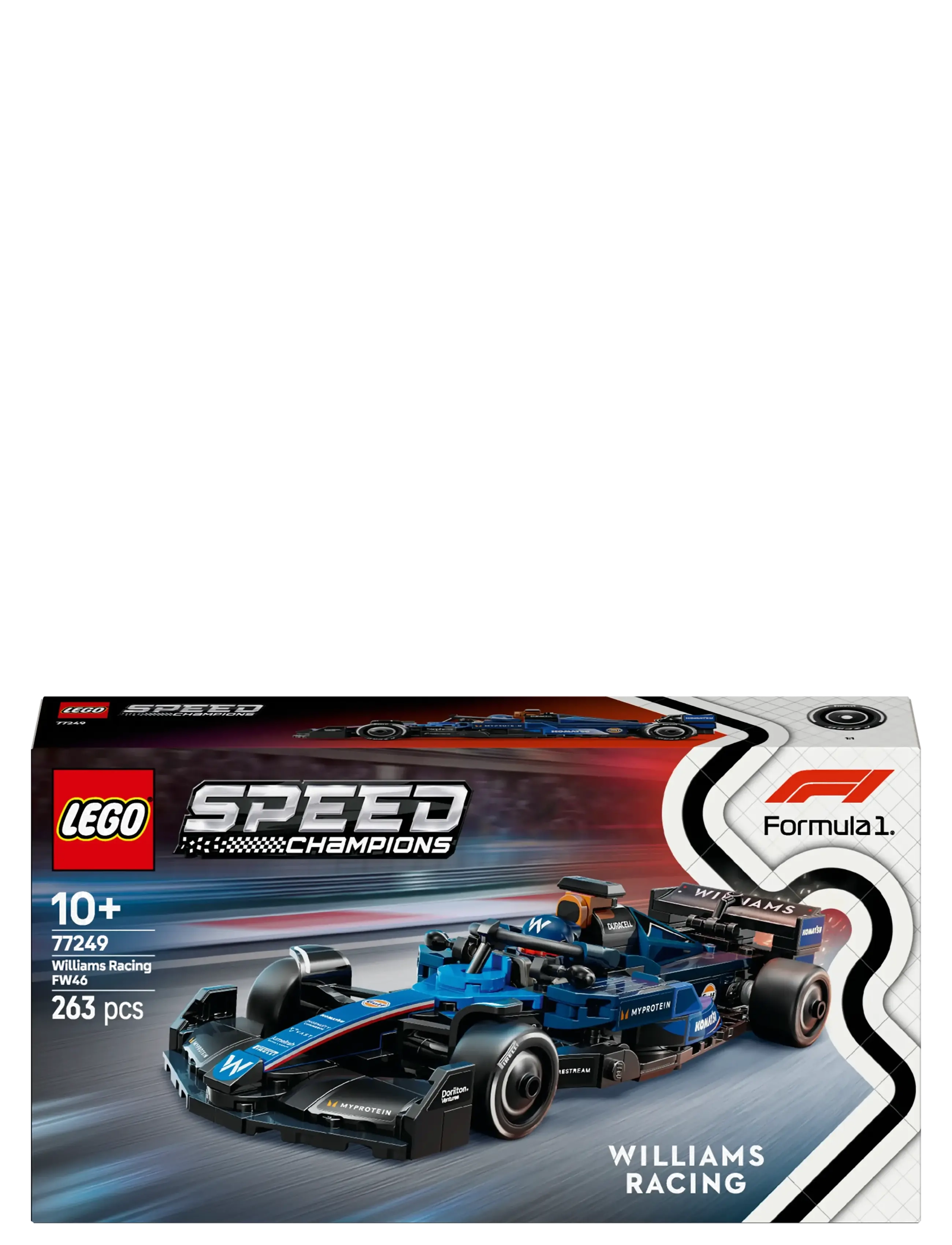 LEGO - Speed Champions Williams Racing FW46 Race Car Vehicle Set 77249 - die niedrigsten preise - multi - 5