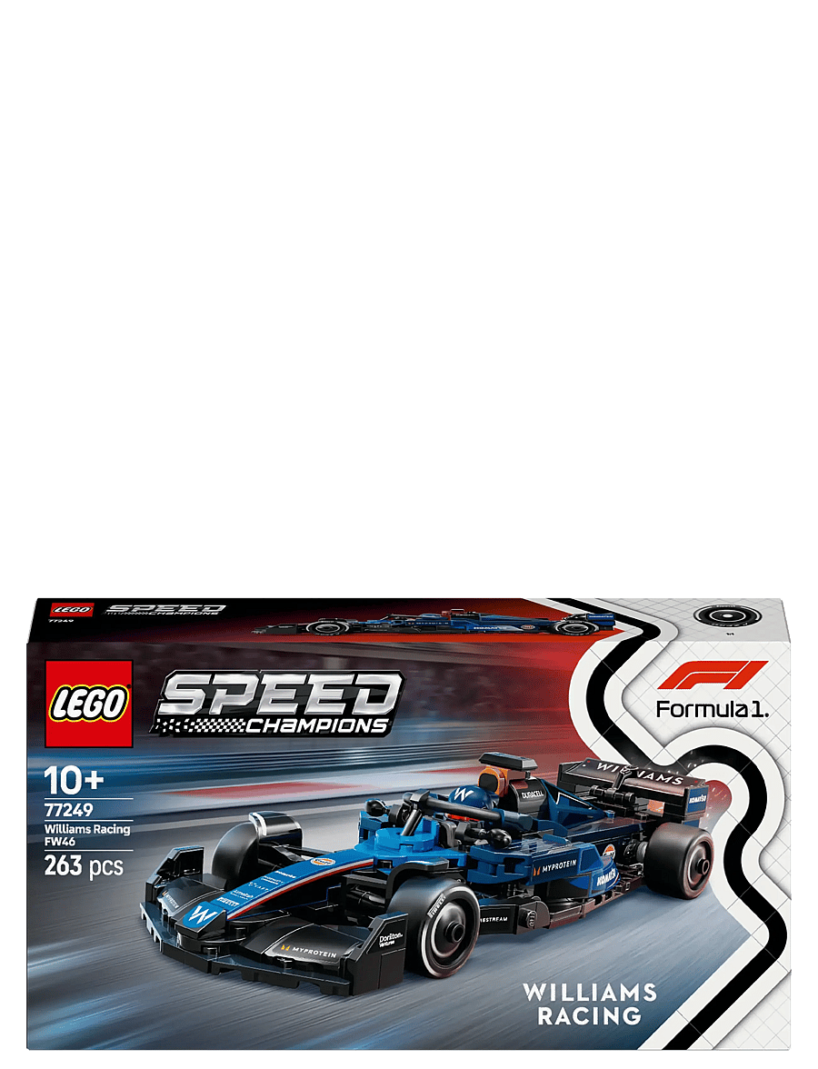 LEGO - Speed Champions Williams Racing FW46 Race Car Vehicle Set 77249 - madalaimad hinnad - multi - 5