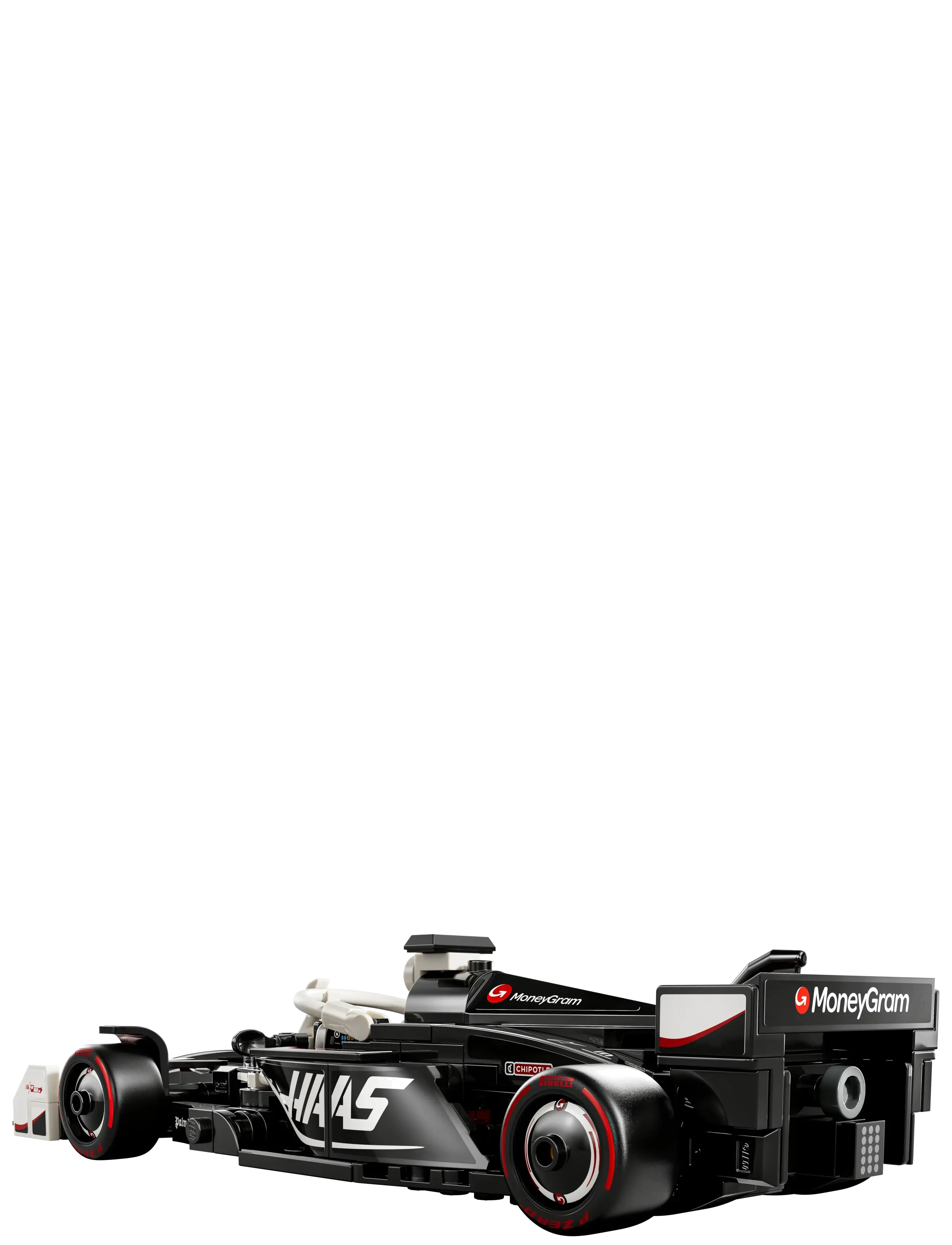 LEGO - Speed Champions MoneyGram Haas Team VF-24 Race Car Toy Vehicle 77250 - die niedrigsten preise - multi - 2