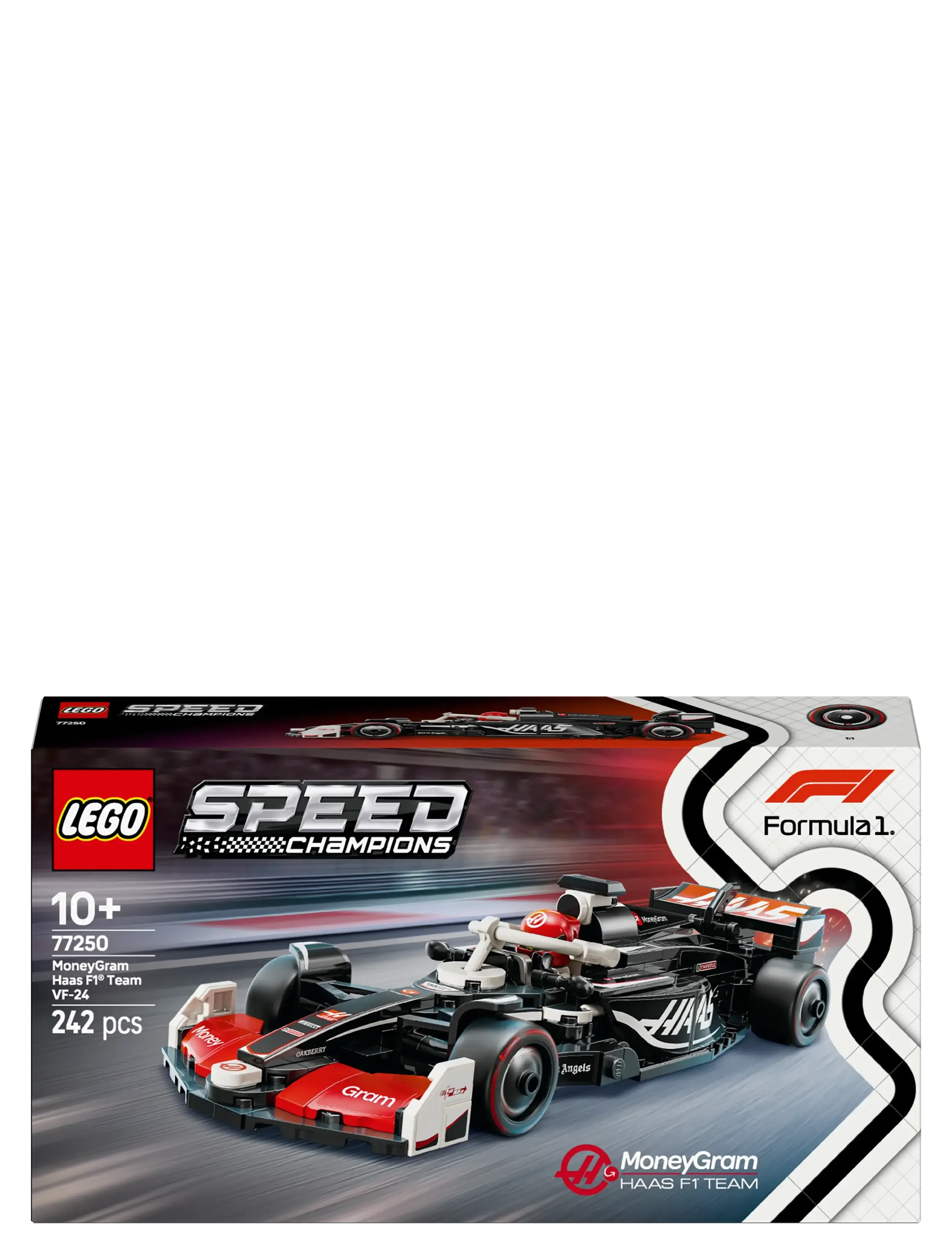 LEGO - Speed Champions MoneyGram Haas Team VF-24 Race Car Toy Vehicle 77250 - die niedrigsten preise - multi - 5