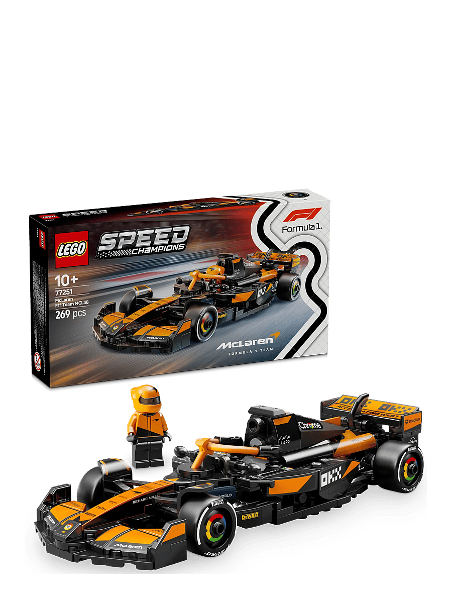 LEGO - Speed Champions McLaren Team MCL38 Race Car Vehicle Set 77251 - die niedrigsten preise - multi - 0
