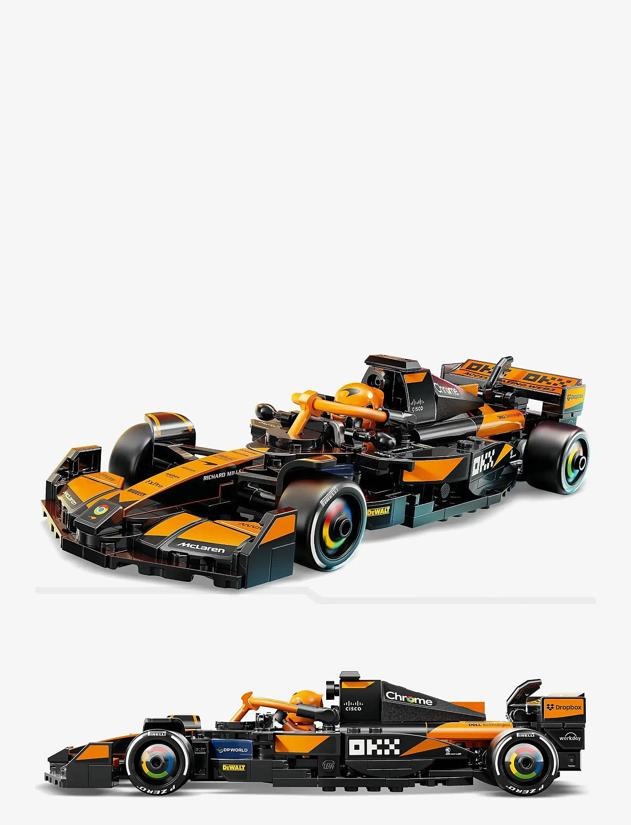 LEGO - Speed Champions McLaren Team MCL38 Race Car Vehicle Set 77251 - lego formula 1 - multi - 3