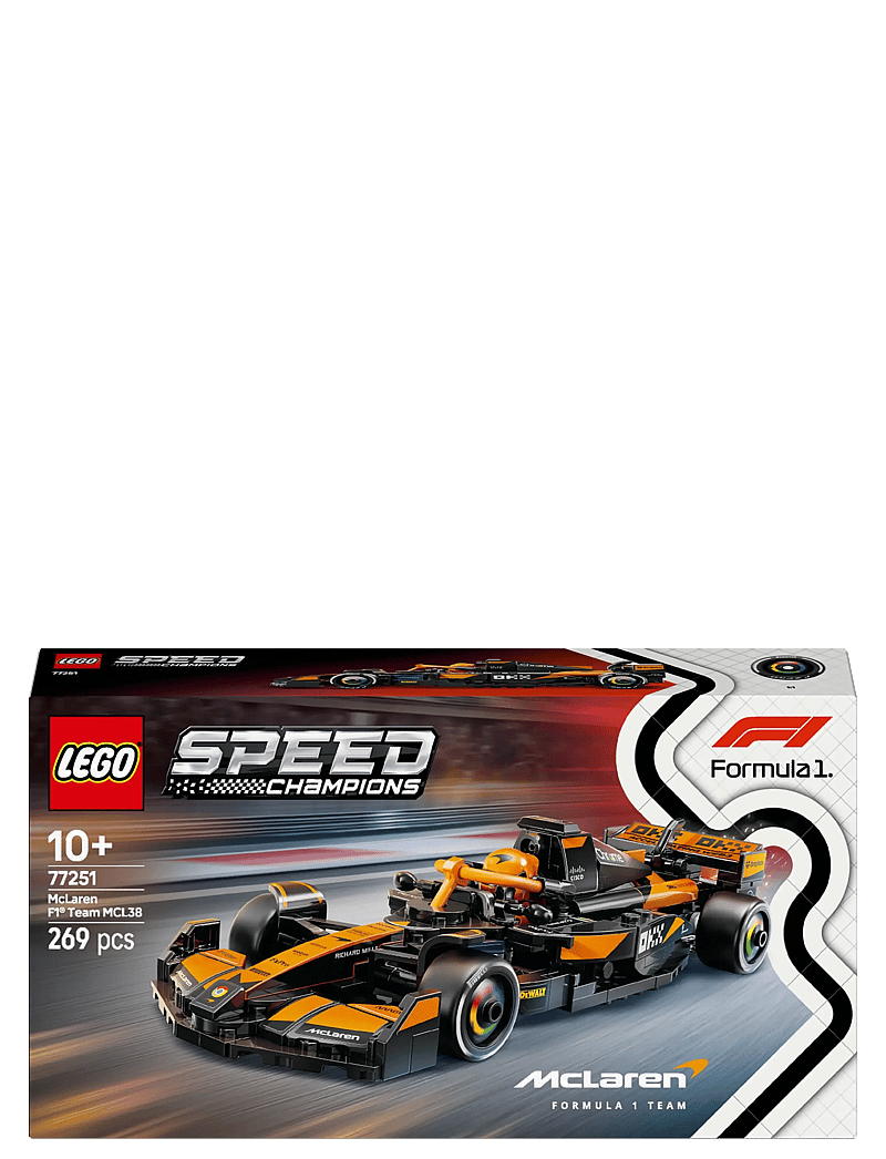 LEGO - Speed Champions McLaren Team MCL38 Race Car Vehicle Set 77251 - lego formula 1 - multi - 5