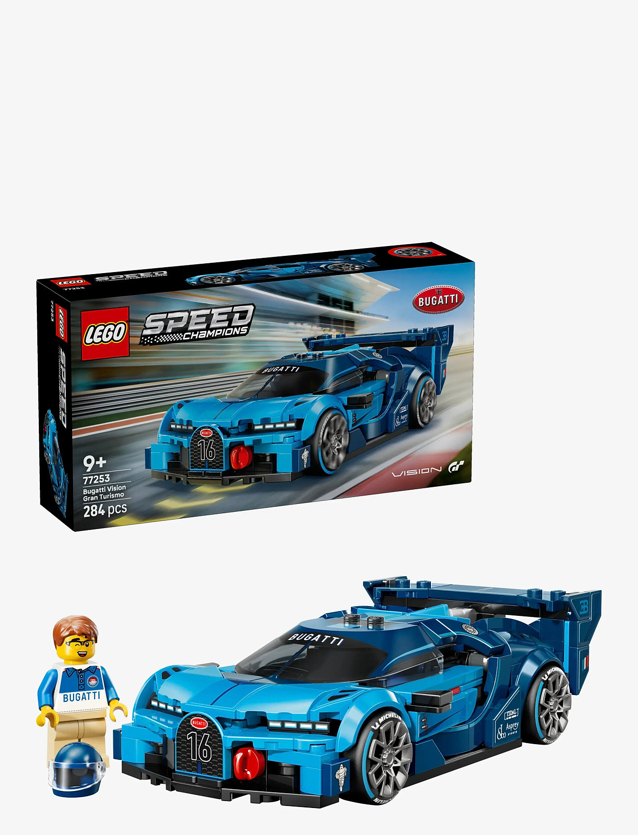 LEGO - Bugatti Vision GT hypersportbil 77253 - lego speed champions - multi - 0