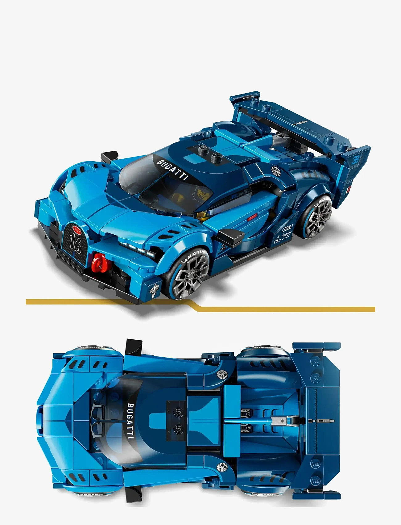 LEGO - Bugatti Vision GT hypersportbil 77253 - lego speed champions - multi - 3