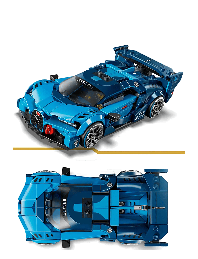 LEGO - Speed Champions Bugatti Vision Gran Turismo Hyper Sports Car 77253 - lego speed champions - multi - 3