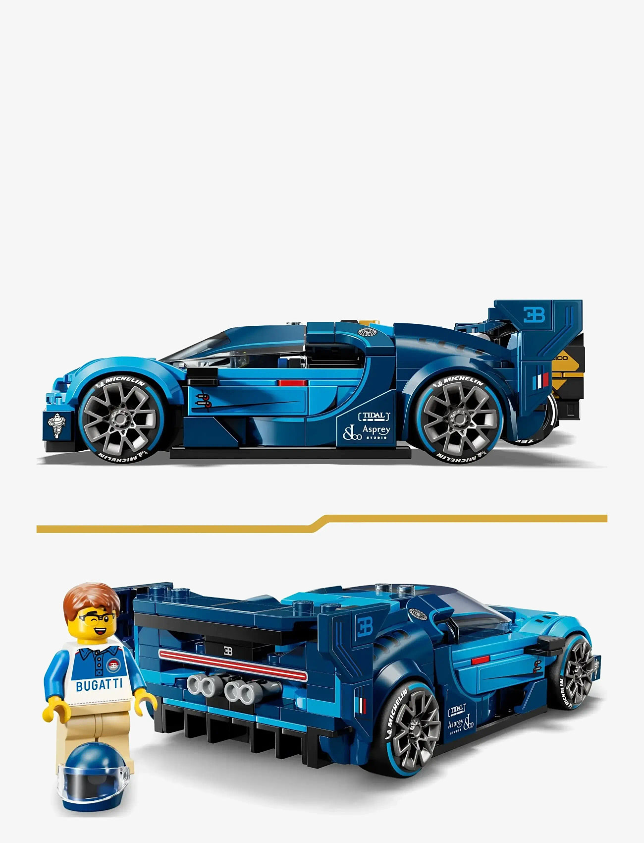 LEGO - Bugatti Vision GT hypersportbil 77253 - lego speed champions - multi - 4
