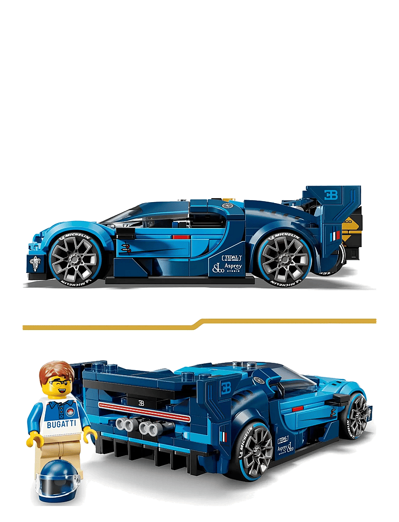 LEGO - Speed Champions Bugatti Vision Gran Turismo Hyper Sports Car 77253 - lego speed champions - multi - 4