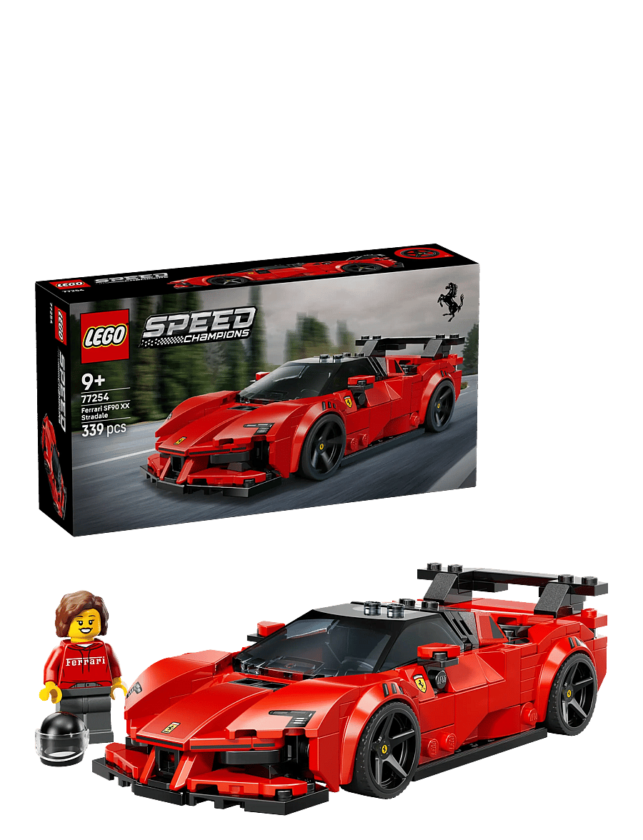 LEGO - Speed Champions Ferrari SF90 XX Stradale Sports Car 77254 - lego speed champions - multi - 0