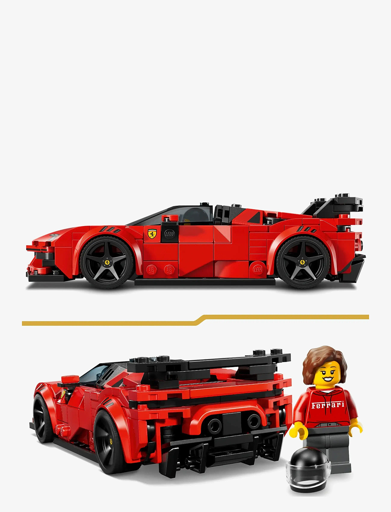 LEGO - Ferrari SF90 XX Stradale sportbil 77254 - lego speed champions - multi - 4