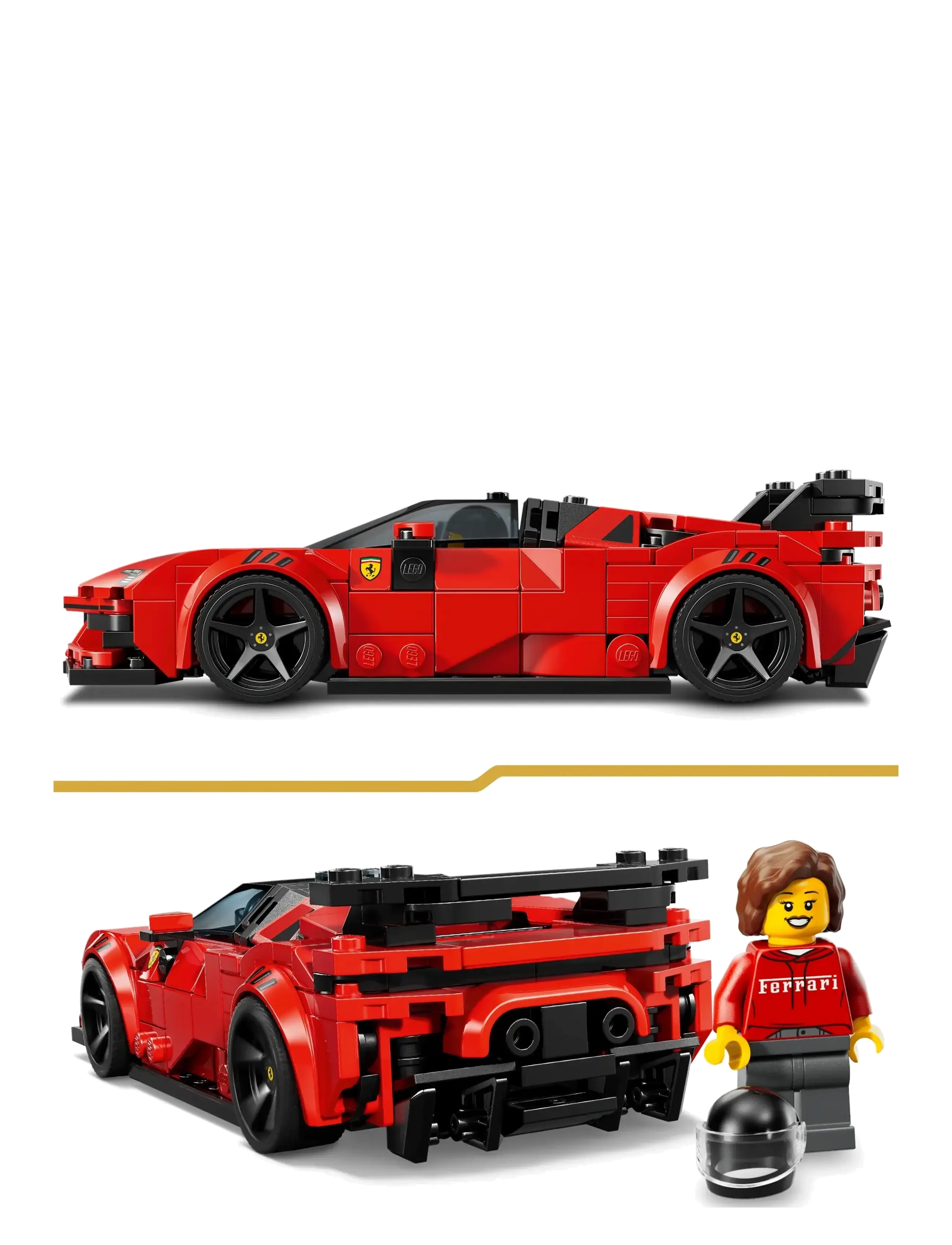 LEGO - Speed Champions Ferrari SF90 XX Stradale Sports Car 77254 - lego speed champions - multi - 4