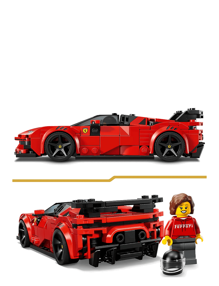 LEGO - Speed Champions Ferrari SF90 XX Stradale Sports Car 77254 - lego speed champions - multi - 4