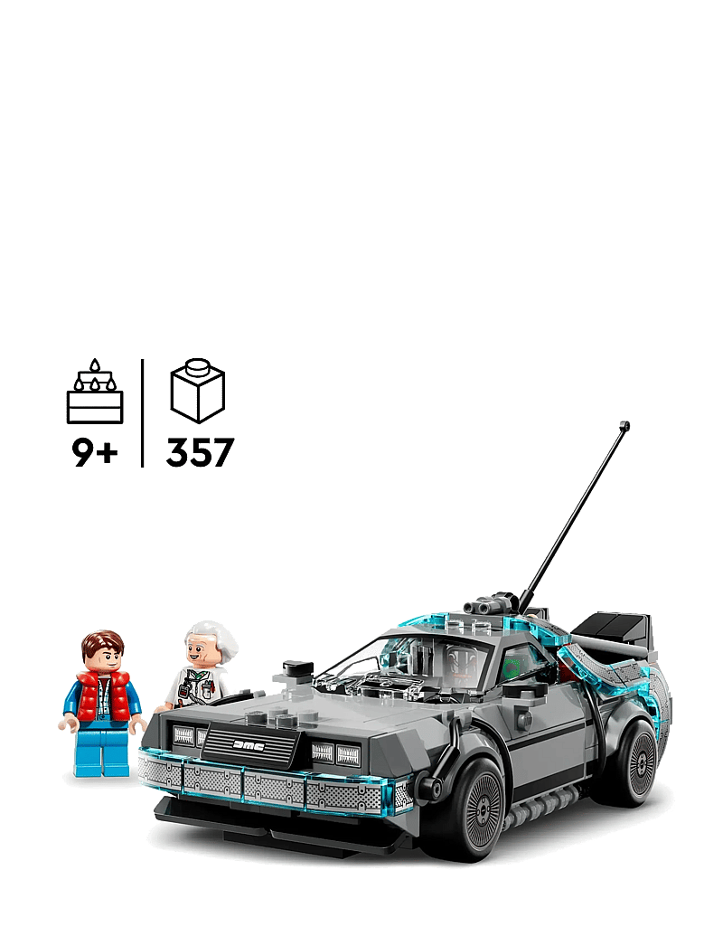 LEGO - Speed Champions Time Machine from Back to the Future 77256 - lego speed champions - multi - 1