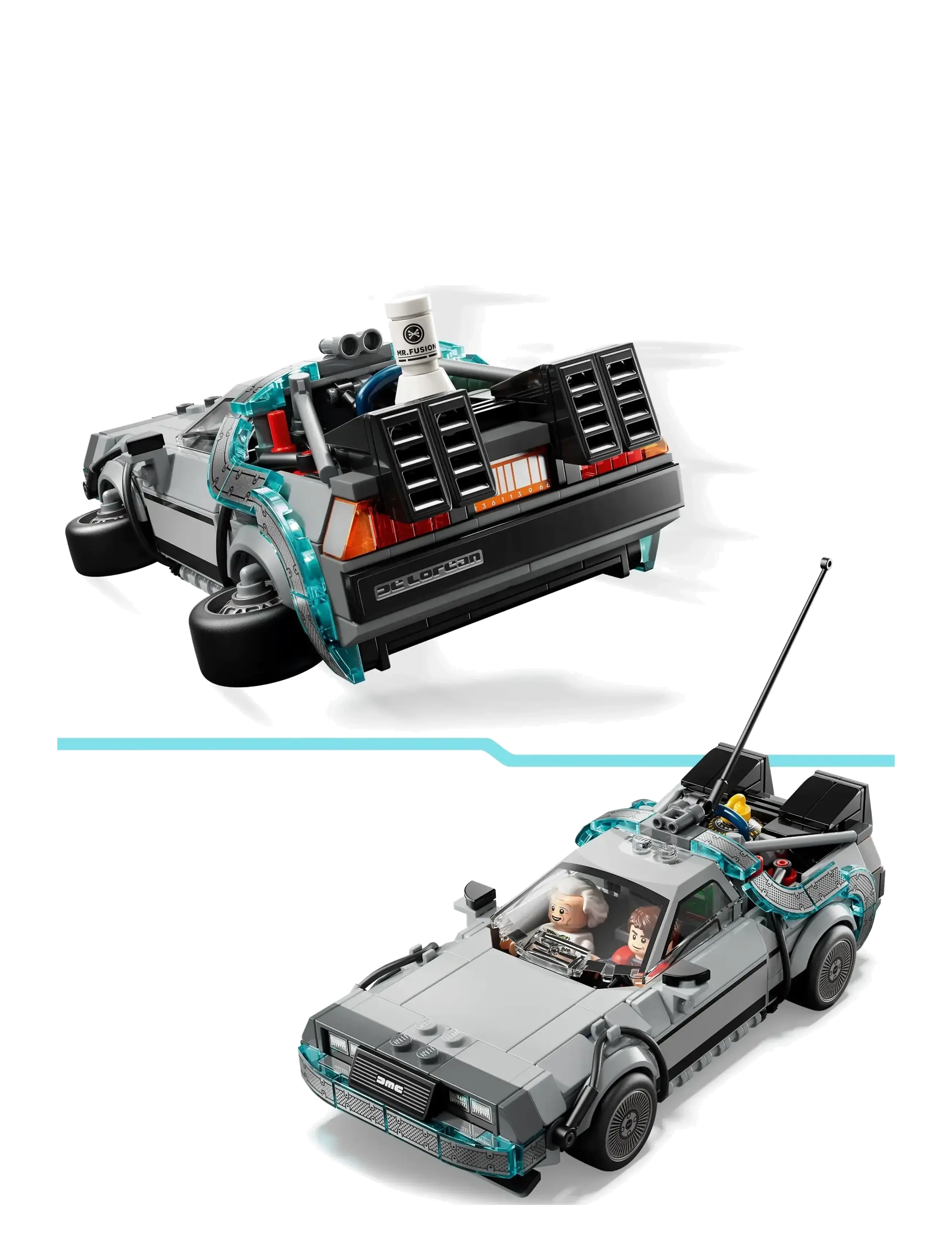 LEGO - Tidsmaskinen fra Tilbage til fremtiden 77256 - lego speed champions - multi - 3
