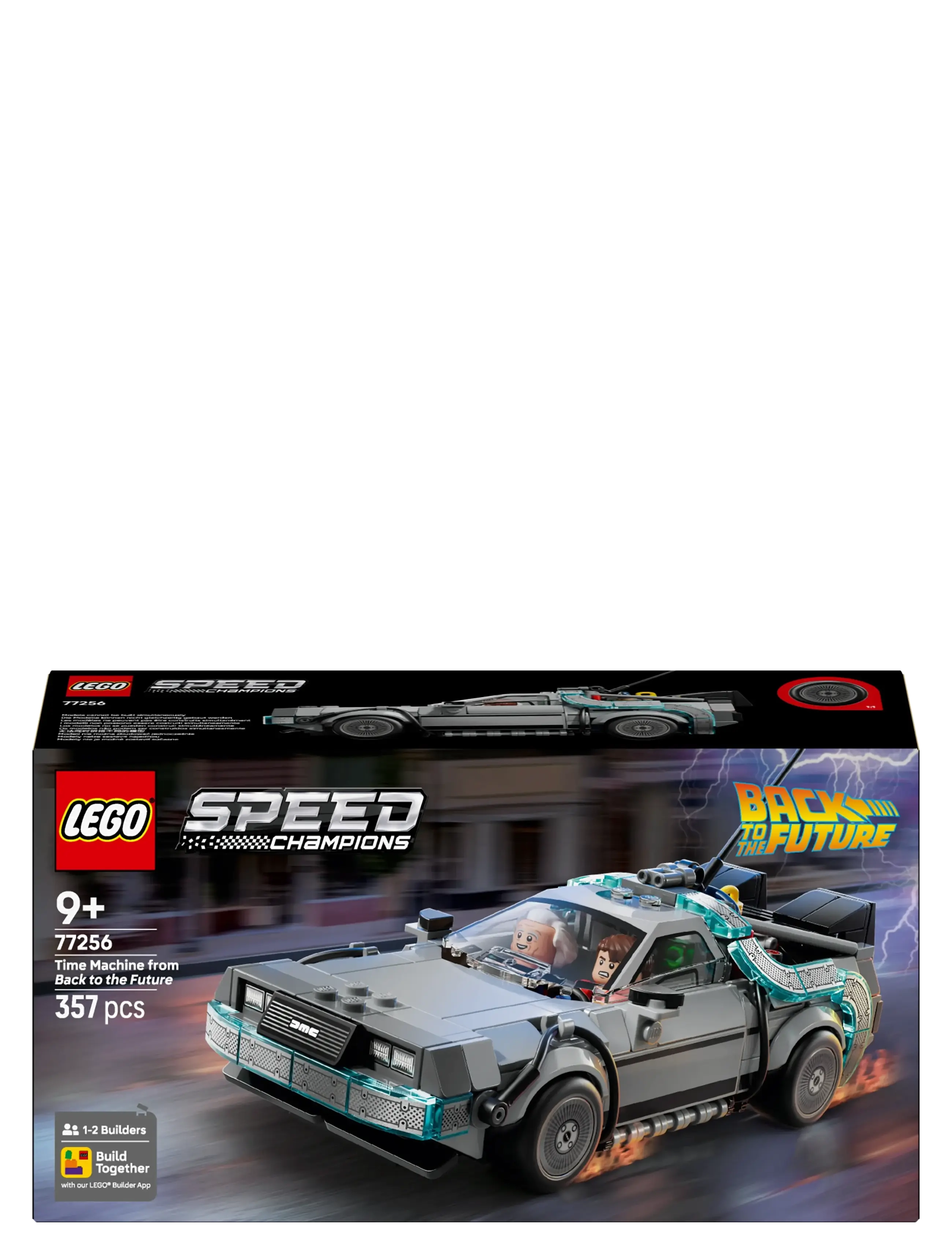 LEGO - Tidsmaskinen fra Tilbage til fremtiden 77256 - lego speed champions - multi - 5
