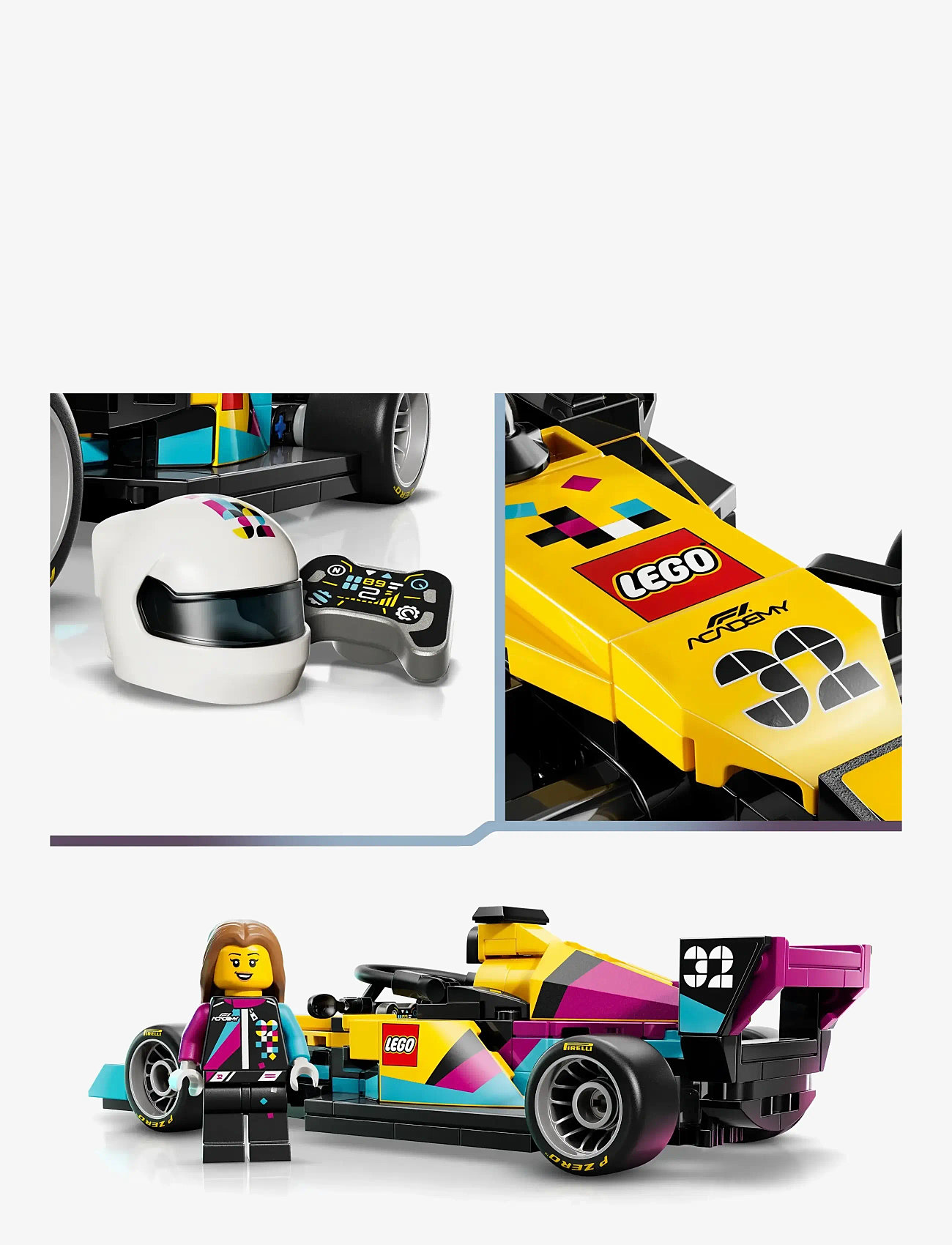 LEGO - Speed Champions F1 Race Car - 77258 - lego speed champions - multi - 4
