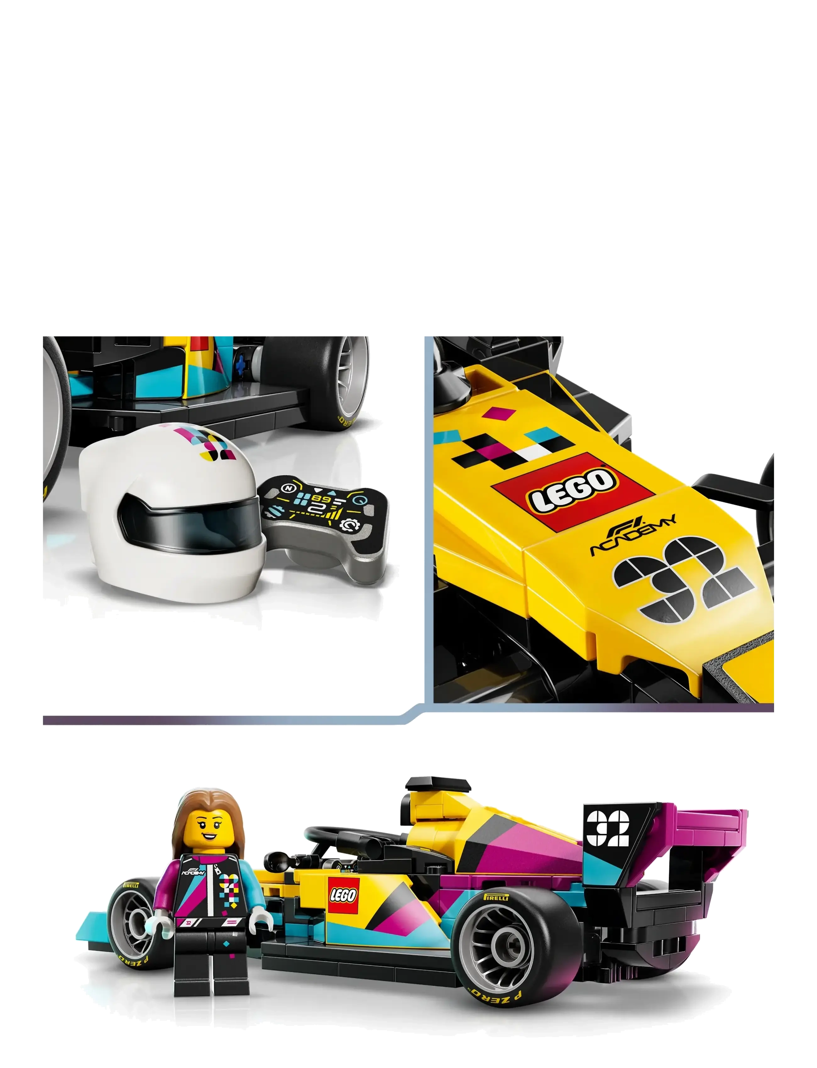 LEGO - Speed Champions F1 Race Car - 77258 - lego speed champions - multi - 4