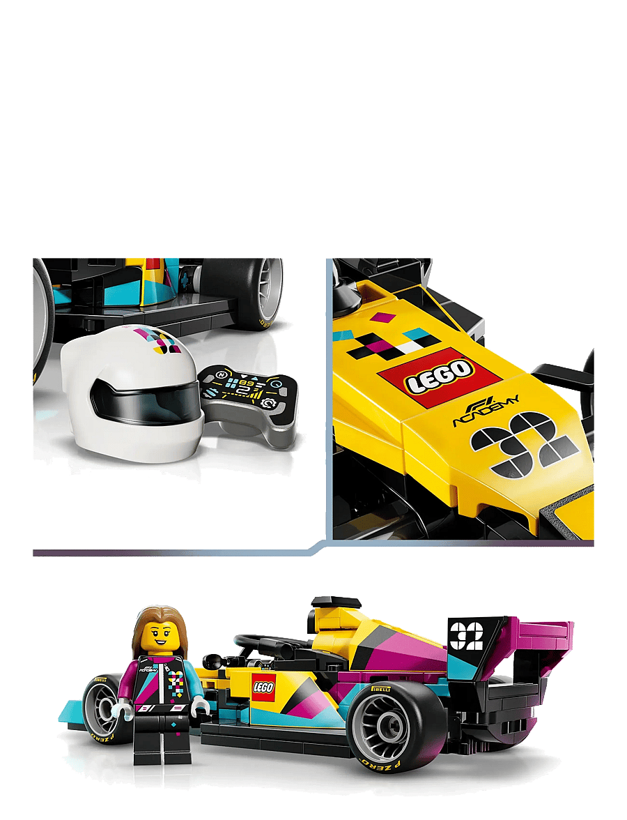 LEGO - Speed Champions F1 Race Car - 77258 - lego speed champions - multi - 4