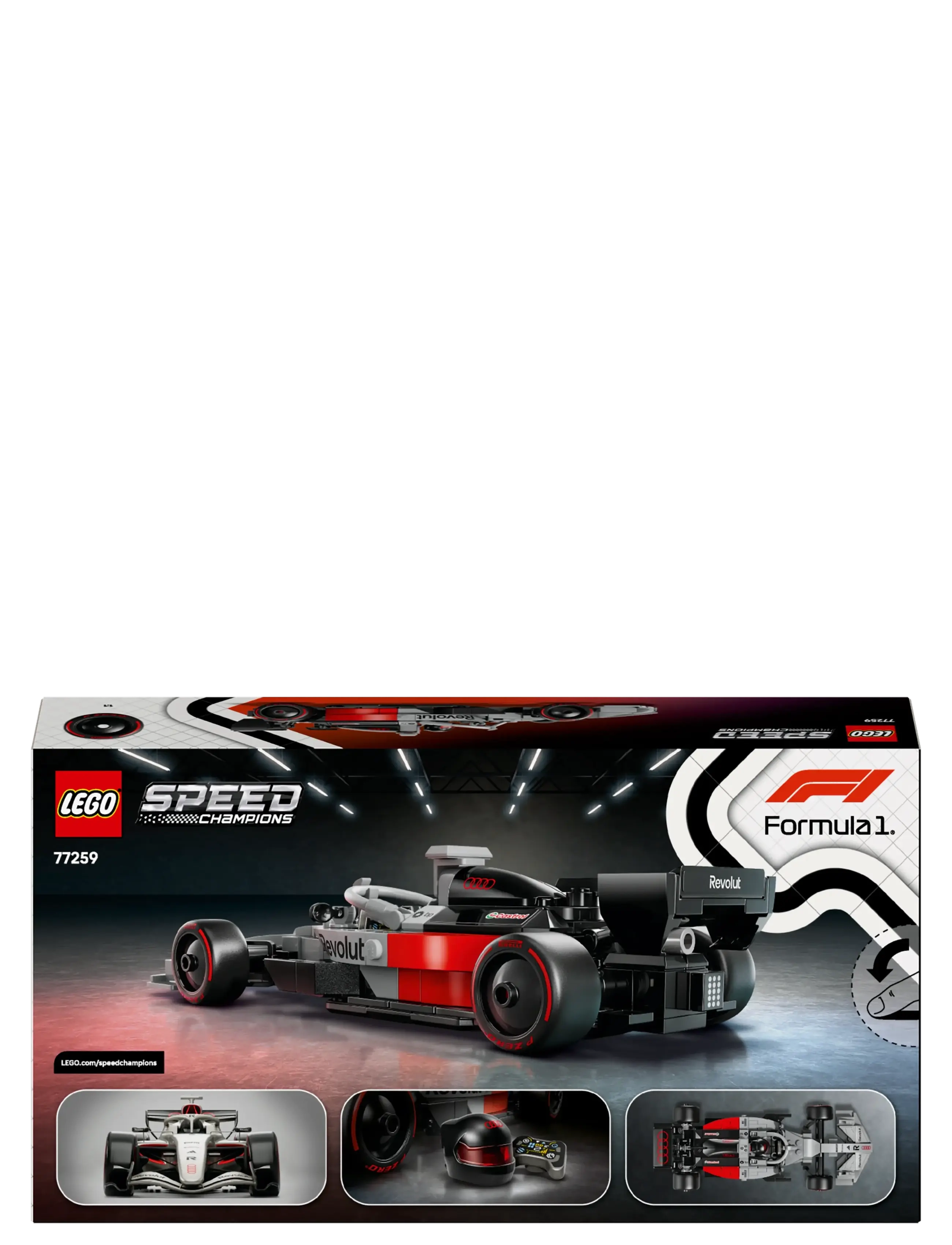 LEGO - Speed Champions Audi Revolut Team R26 Race Car 77259 - lego speed champions - multi - 3
