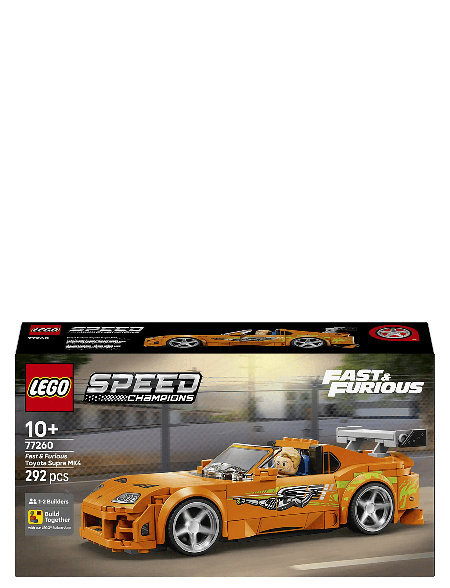 LEGO - Speed Champions The Fast and The Furious Toyota Supra MK4 77260 - lego speed champions - multi - 5