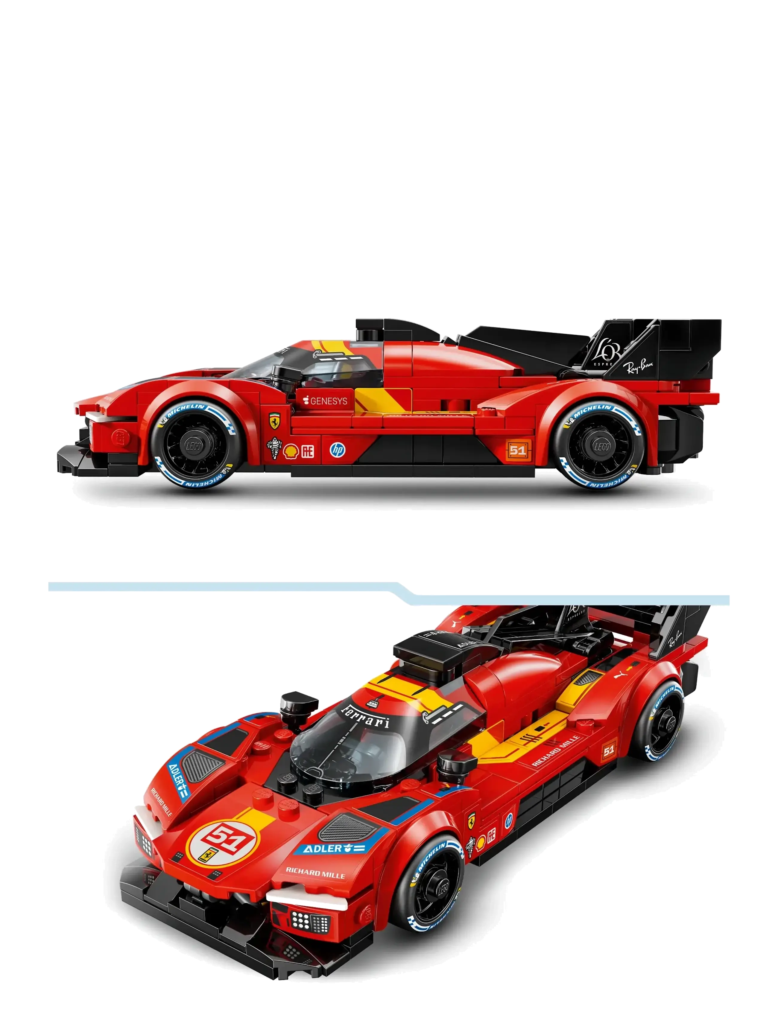 LEGO - Ferrari 499P 77261 - lego speed champions - multi - 3