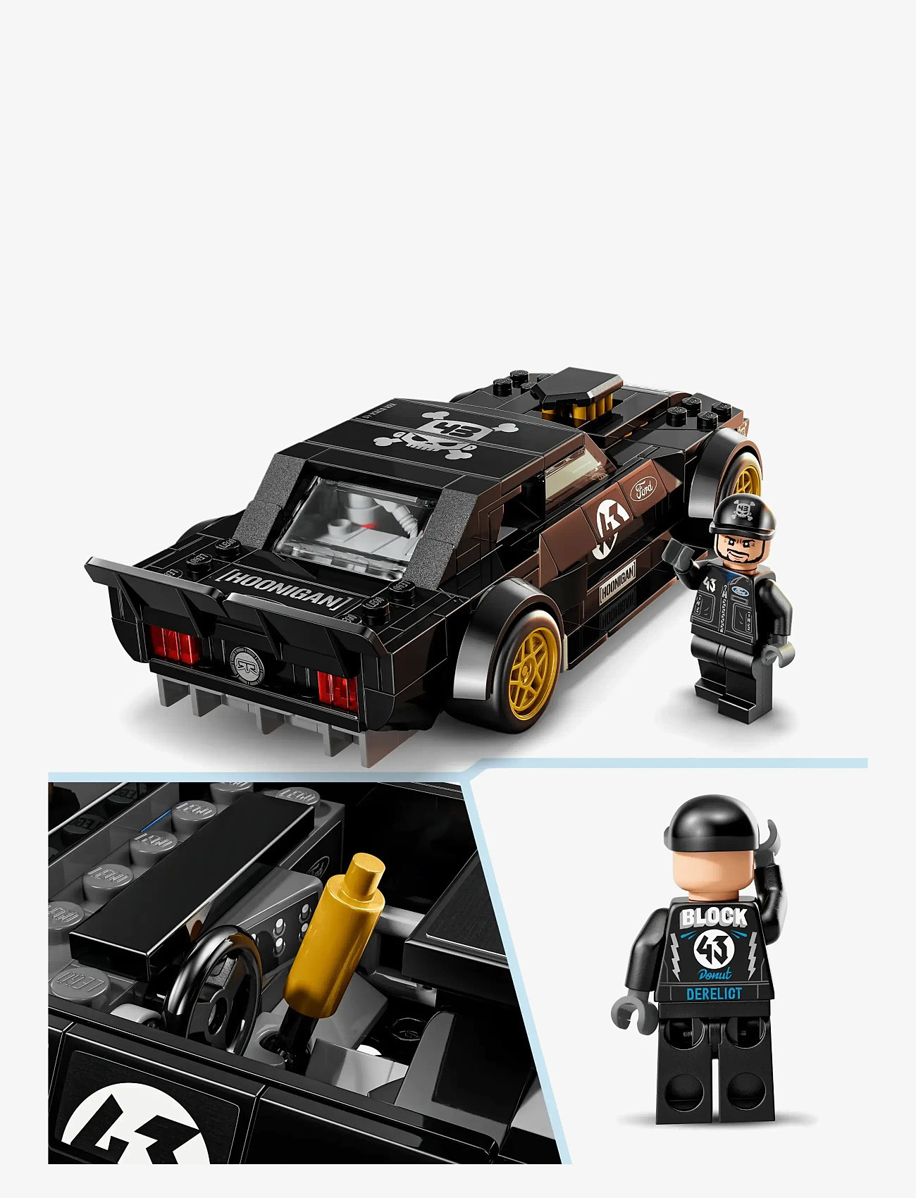 LEGO - Ken Blocks '65 Ford Mustang Hoonicorn V1 77262 - lego speed champions - multi - 3