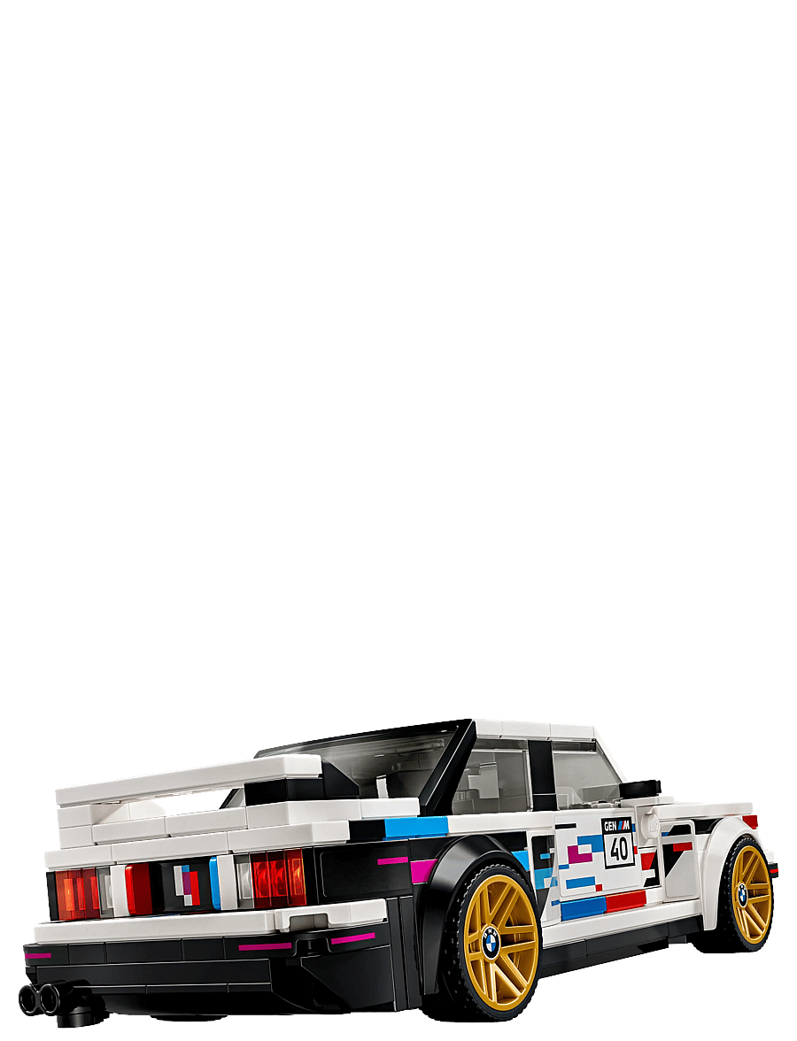 LEGO - Speed Champions BMW M3 (E30) Toy Car Kit 77263 - lego speed champions - multi - 2