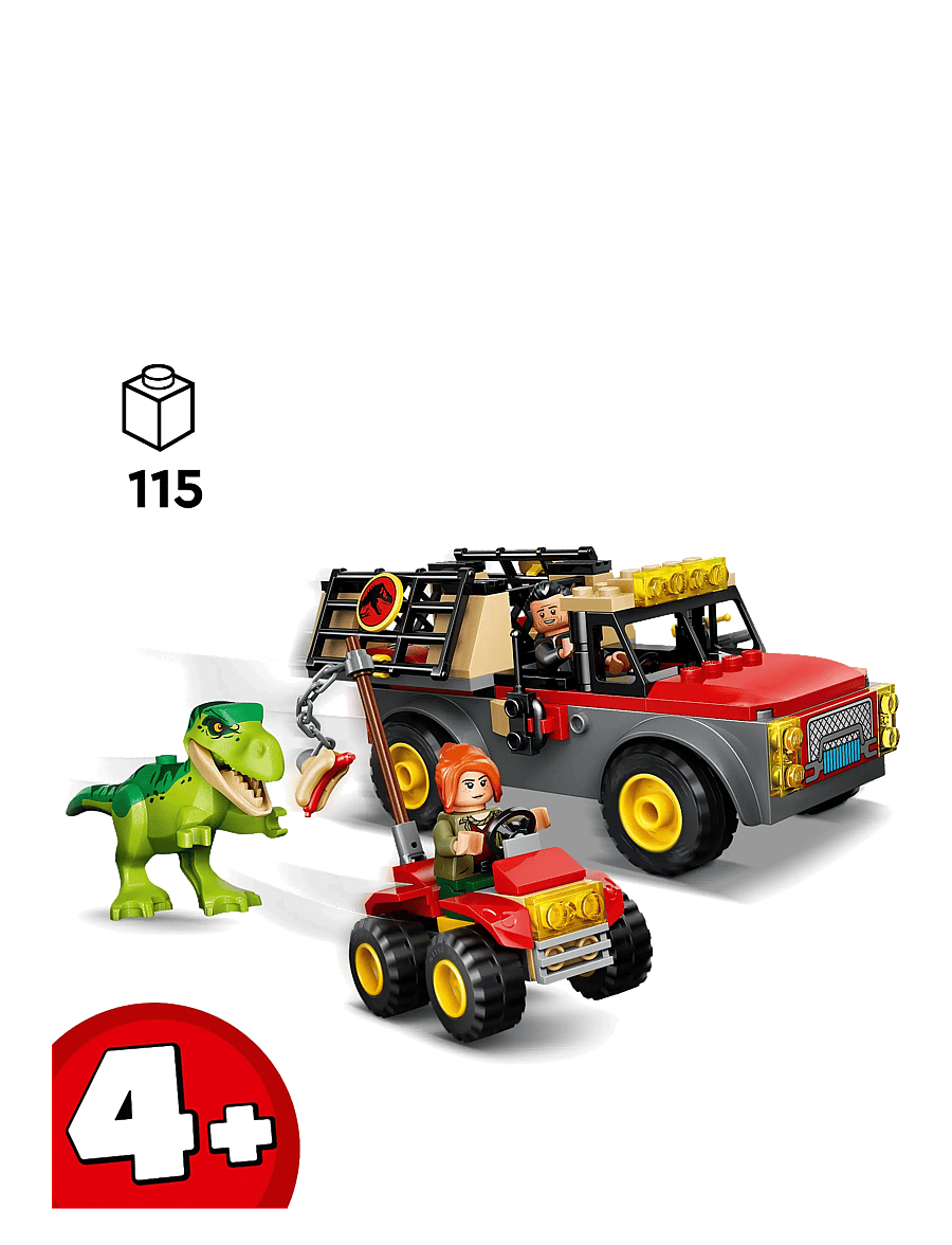 LEGO - Jurassic World Young T. rex Transport Truck Toy 77978 - lego jurassic world™ - multi - 1