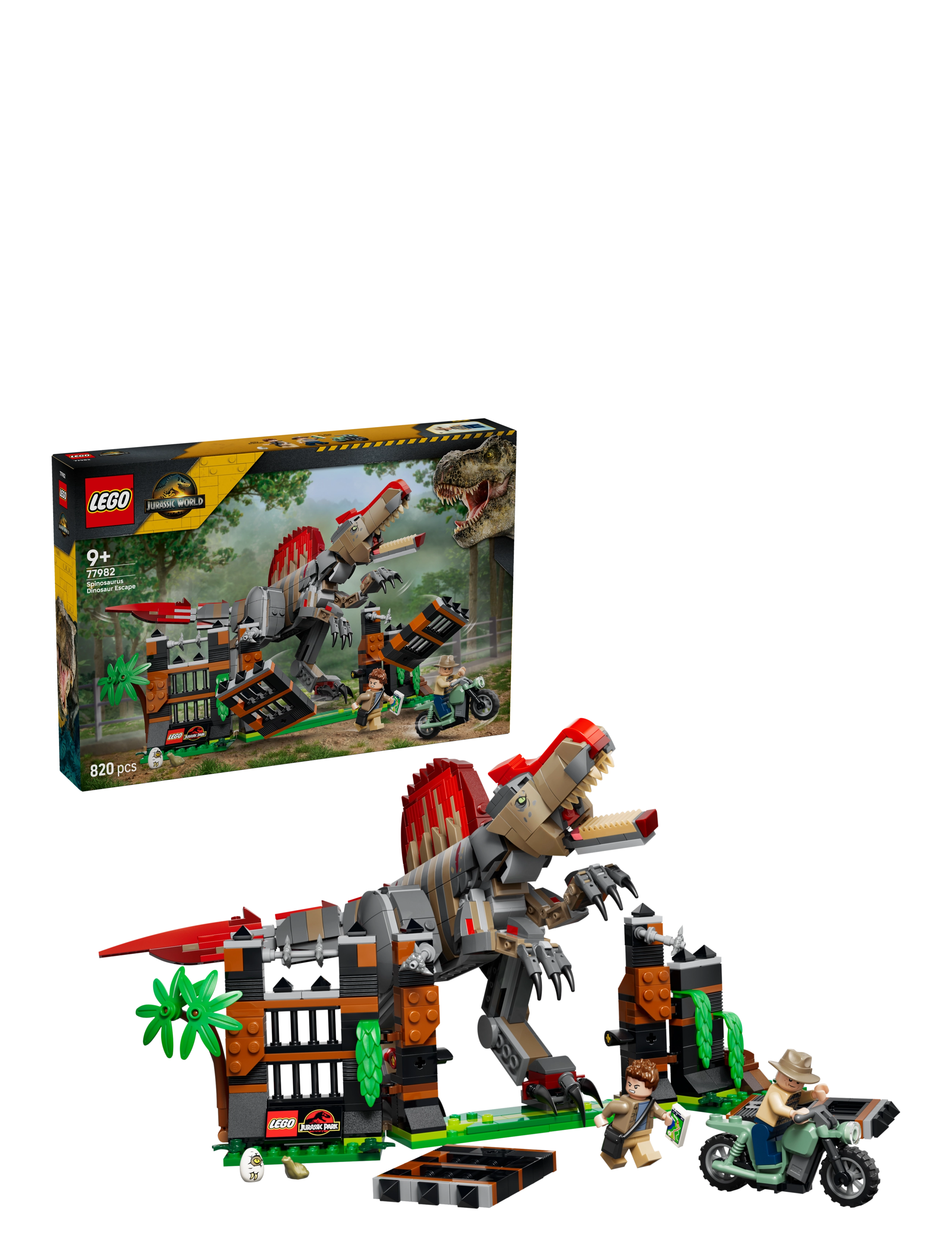 LEGO Spinosaurus-dinosaurflugt 77982 - LEGO Jurassic World™ - MULTI / multi