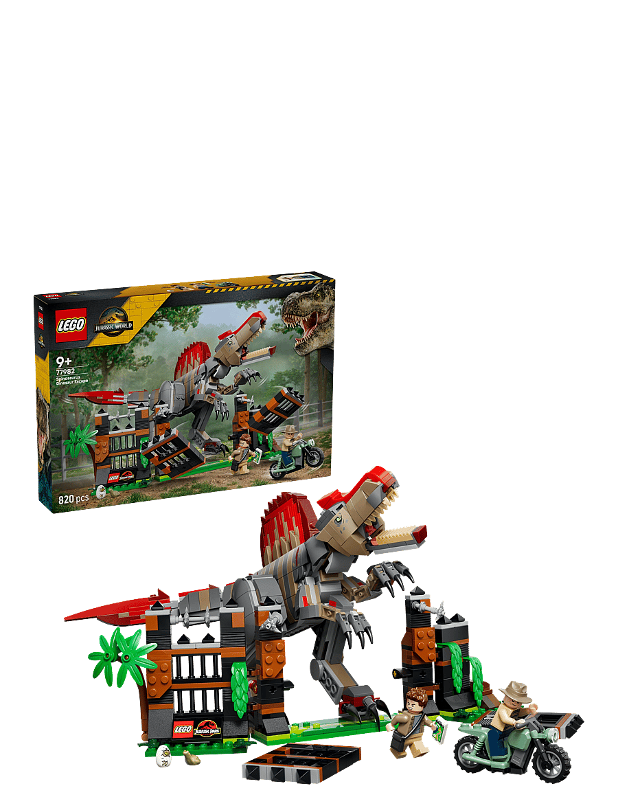 LEGO - Jurassic World Spinosaurus Dinosaur Escape Toy 77982 - lego jurassic world™ - multi - 0