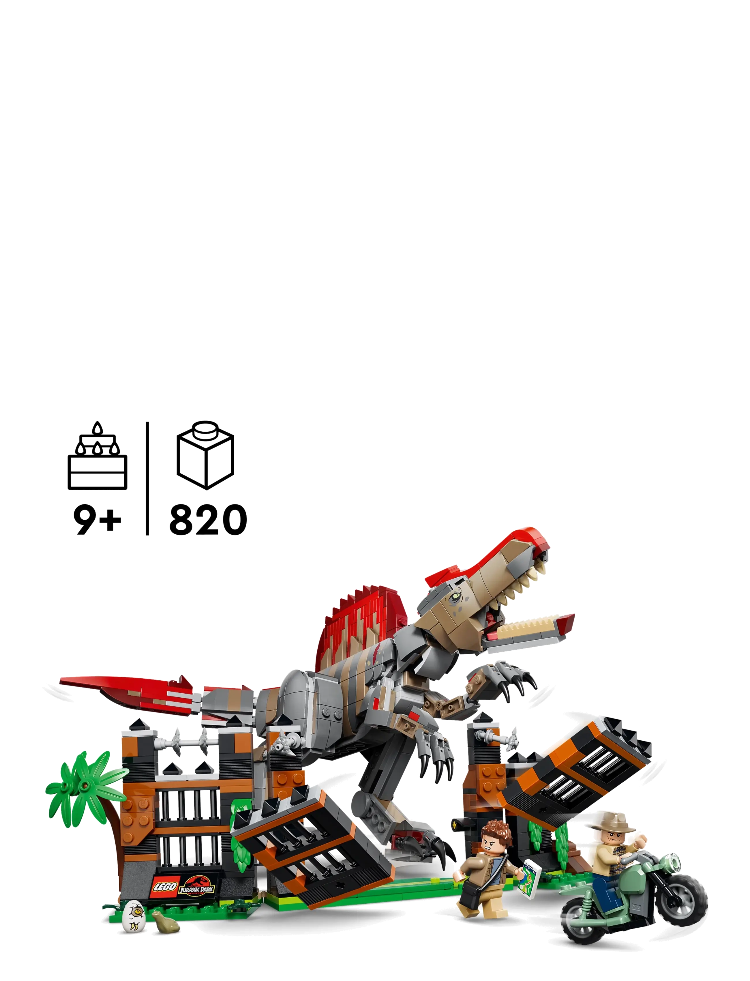 LEGO - Spinosaurus-dinosaurflugt 77982 - lego jurassic world™ - multi - 1