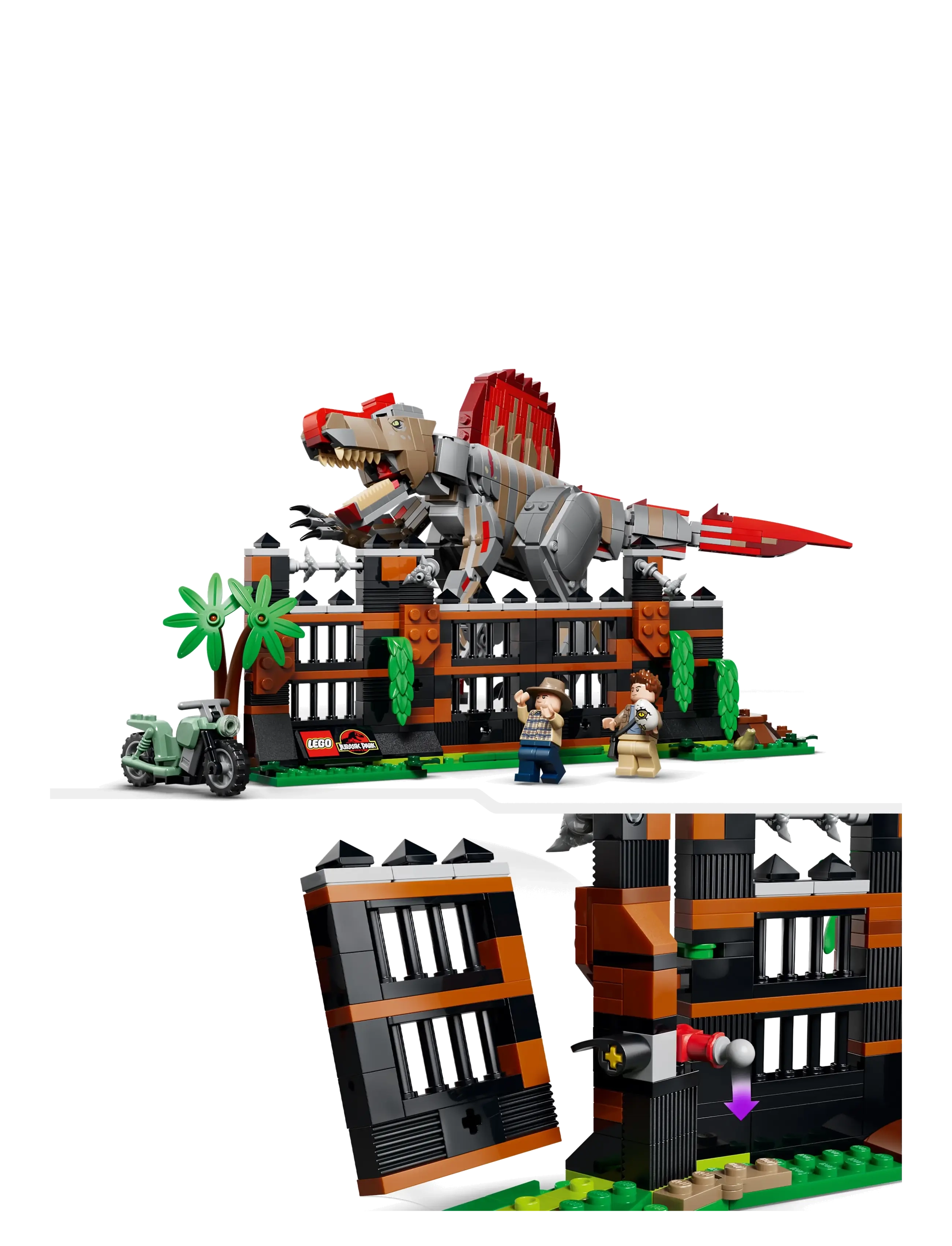 LEGO - Spinosaurus-dinosaurflugt 77982 - lego jurassic world™ - multi - 3