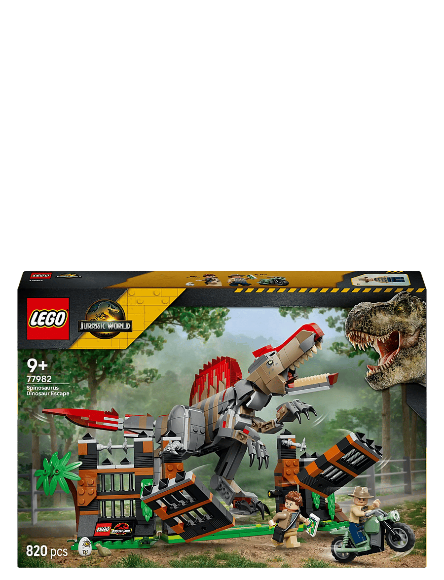 LEGO - Jurassic World Spinosaurus Dinosaur Escape Toy 77982 - lego jurassic world™ - multi - 5